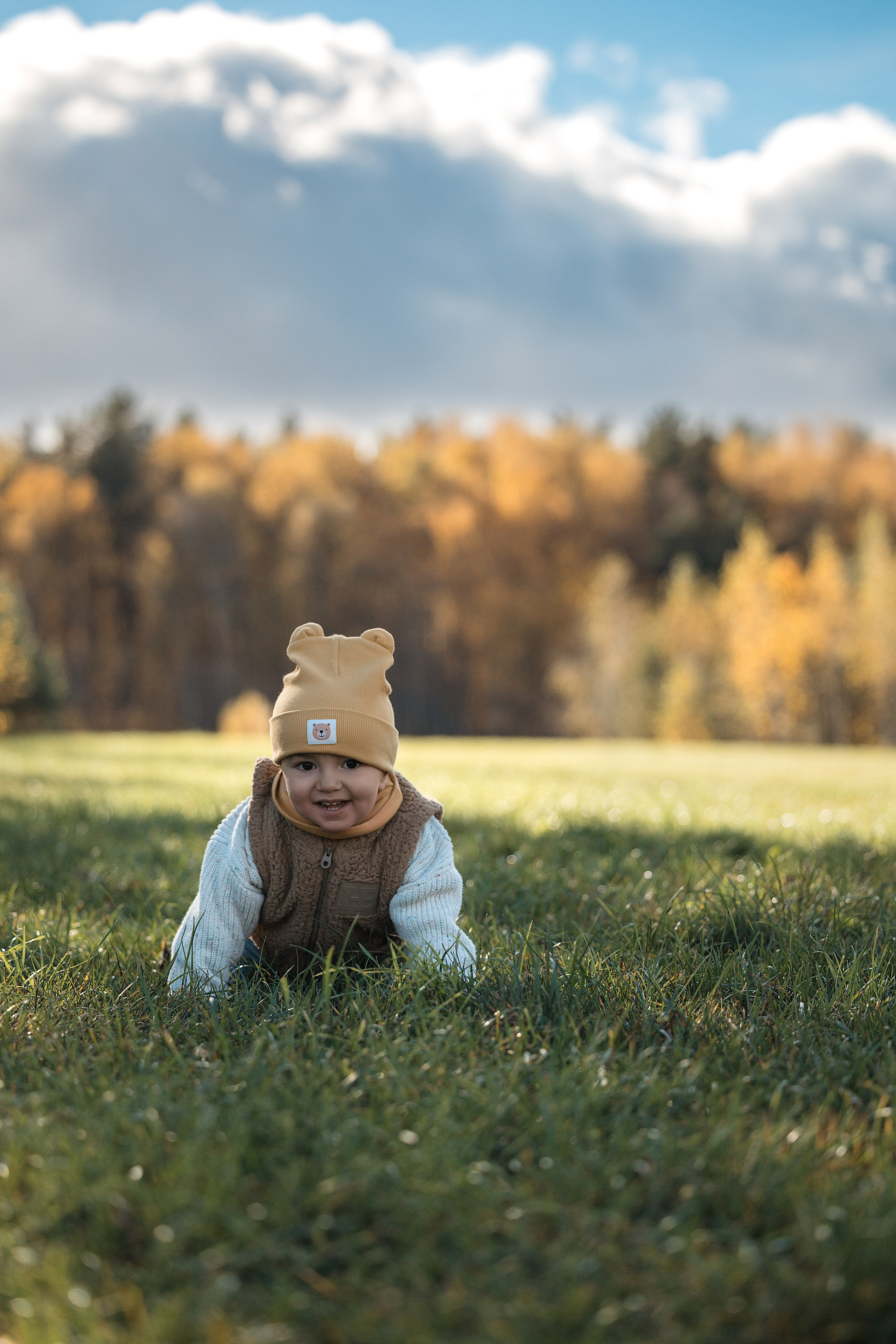Осенняя семейная съемка. Фотограф Анималист в Москве Анастасия Жучкова