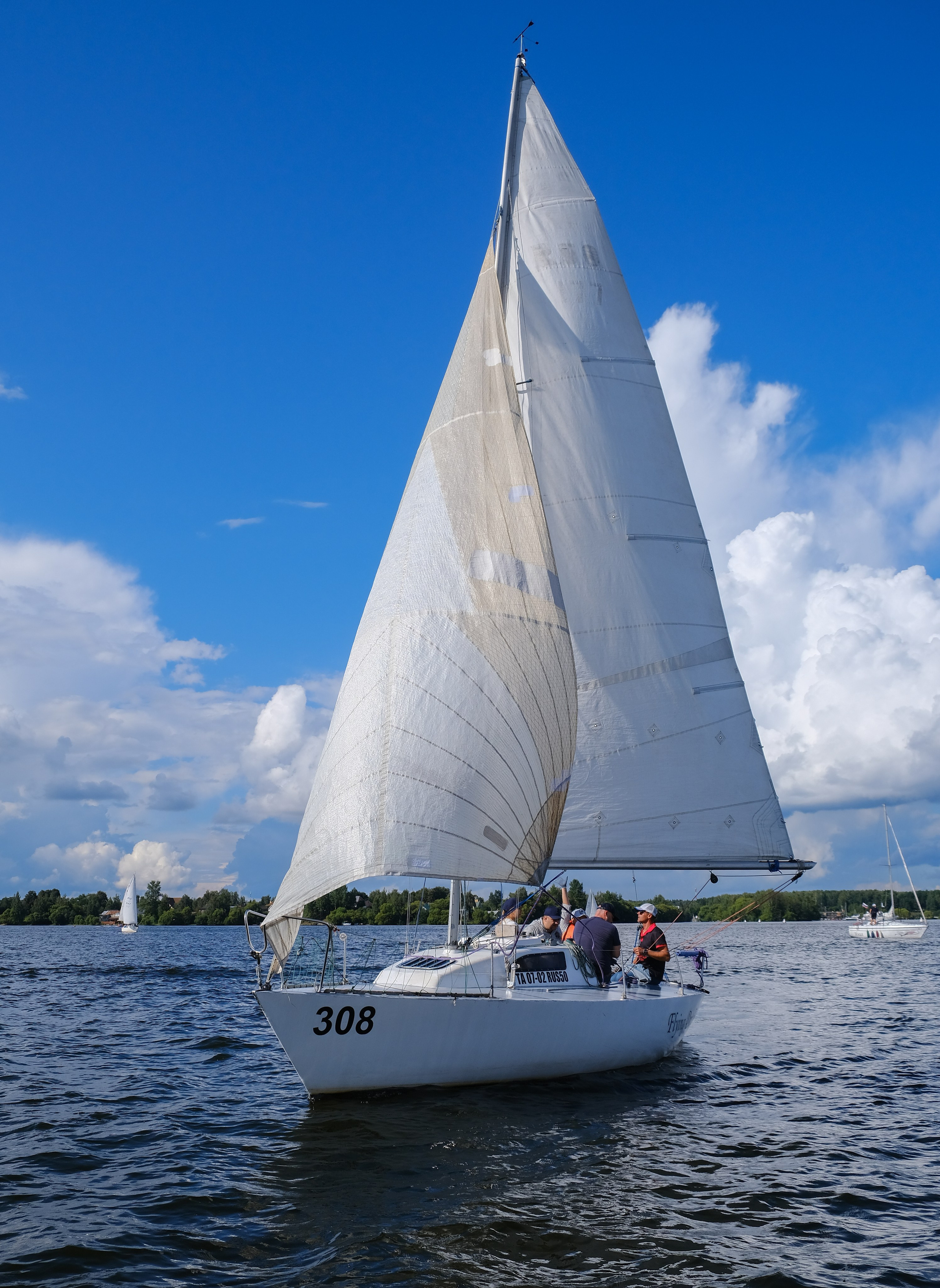 Парусная регата, кейс B2B. -