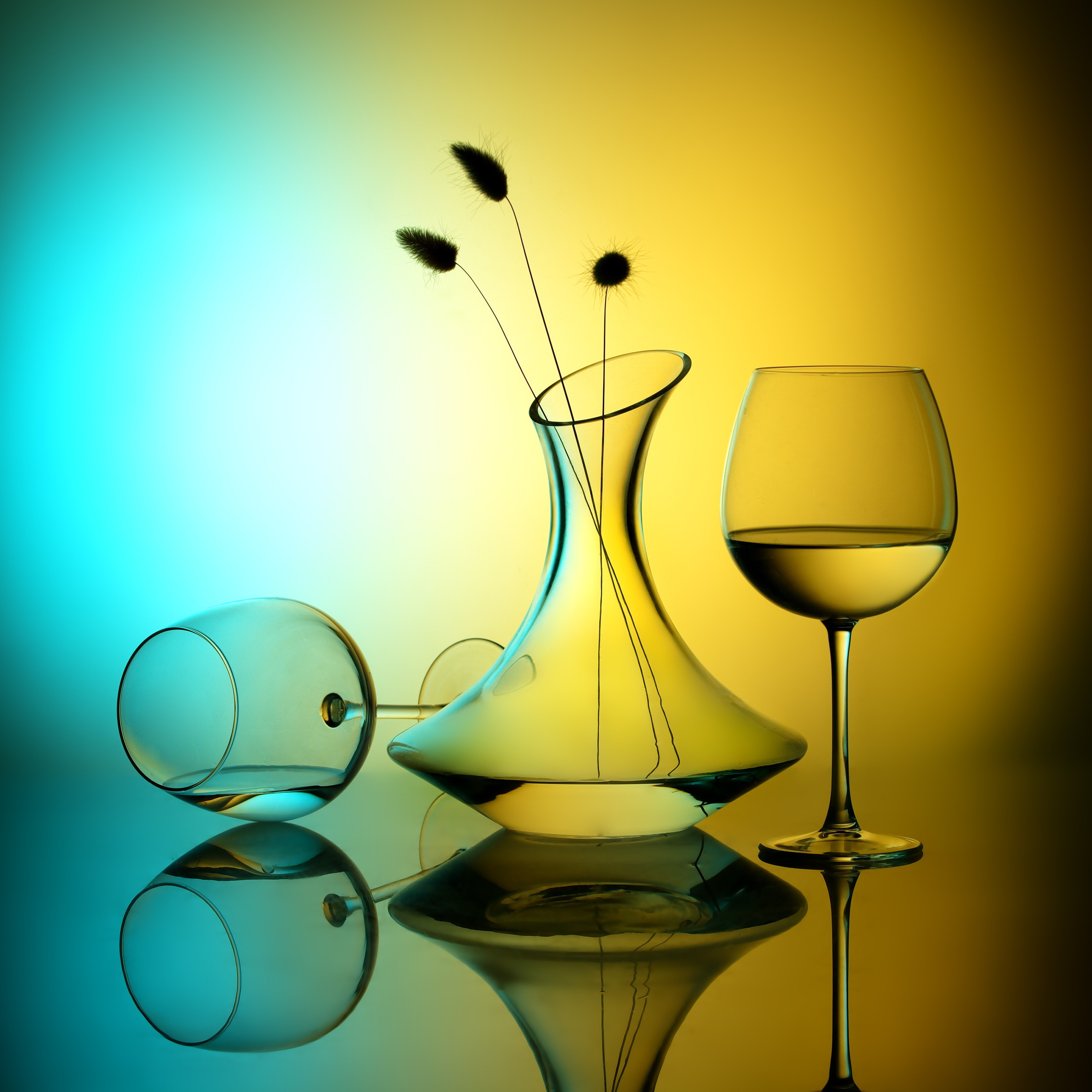 Рекламные фото. Стекло. Фотограф Мария Кольцова