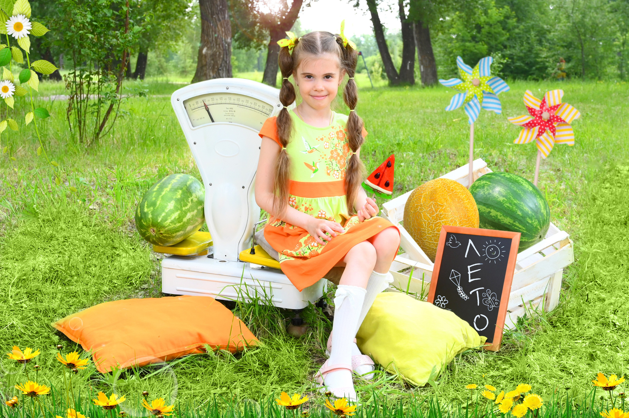 Ловец бабочек. ФотоАрт