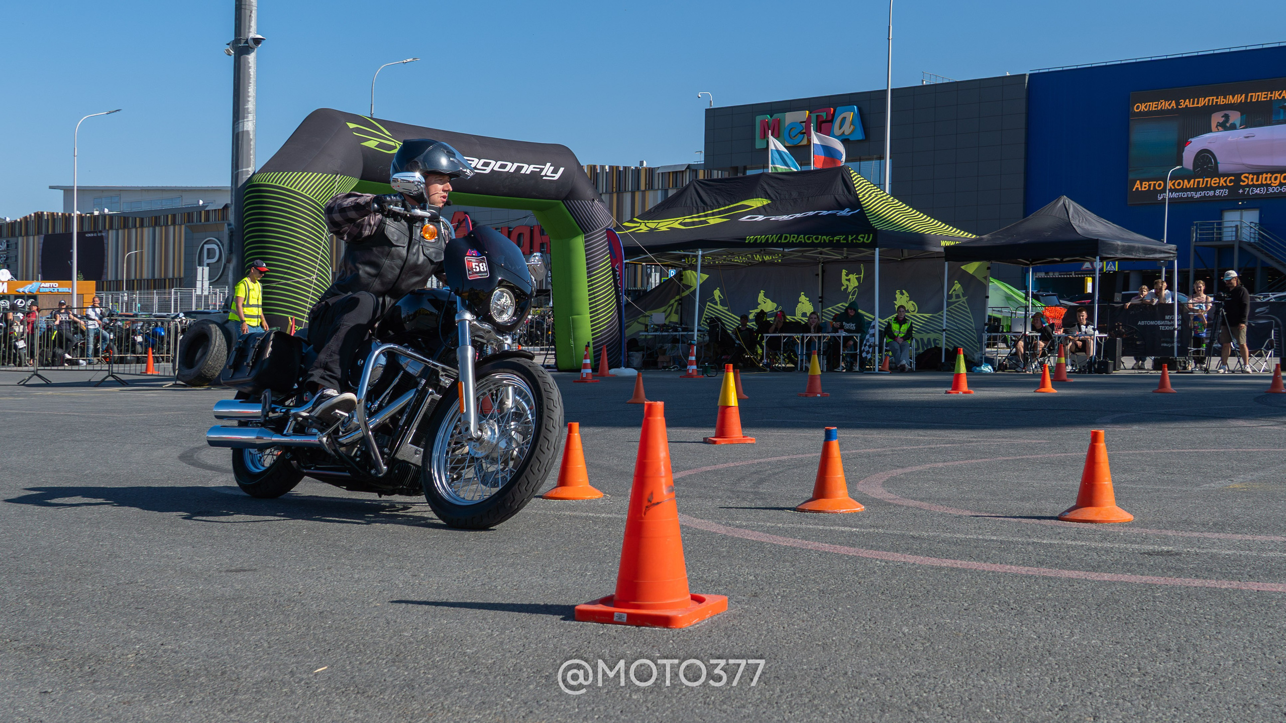 Motogymkhana CUP 1 Ekat 2025. Moto377