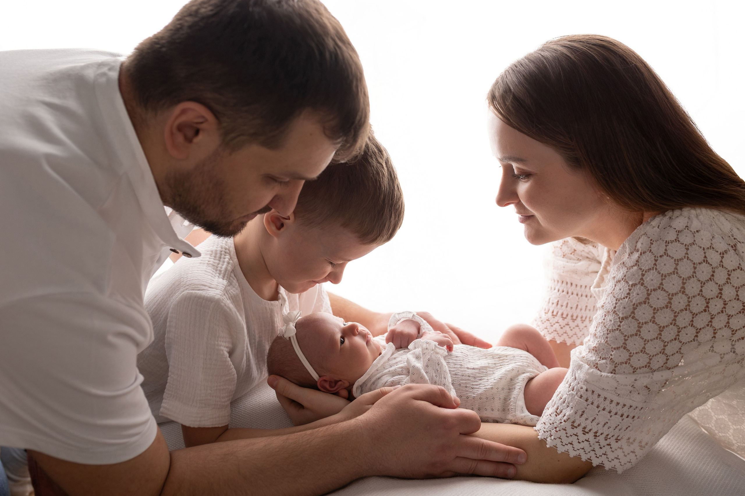 Семья. Фотограф новорождённых в Москве Светлана Юхновец