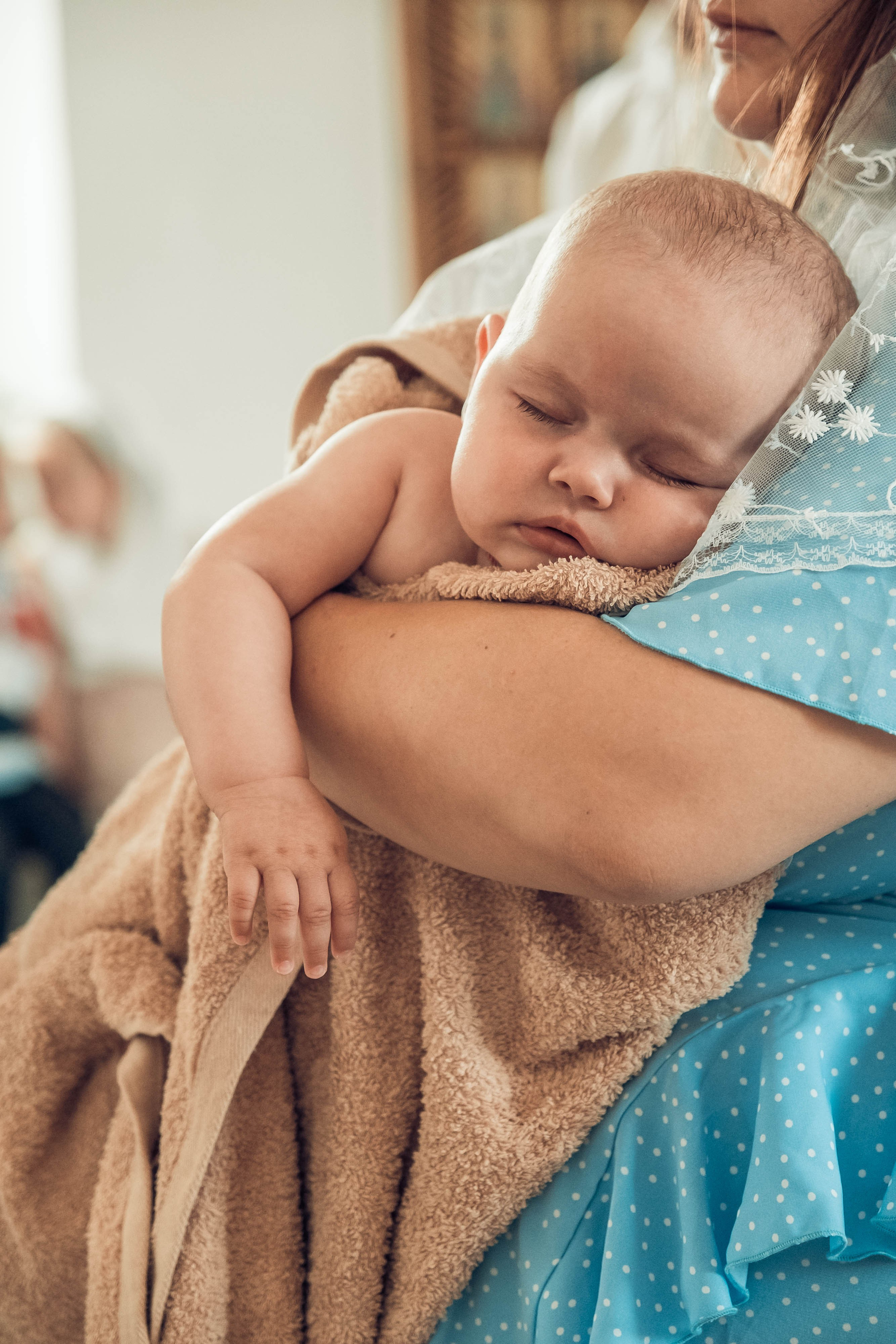 Крещение Ксении. Семейная фото и видеосъёмка. Брянск