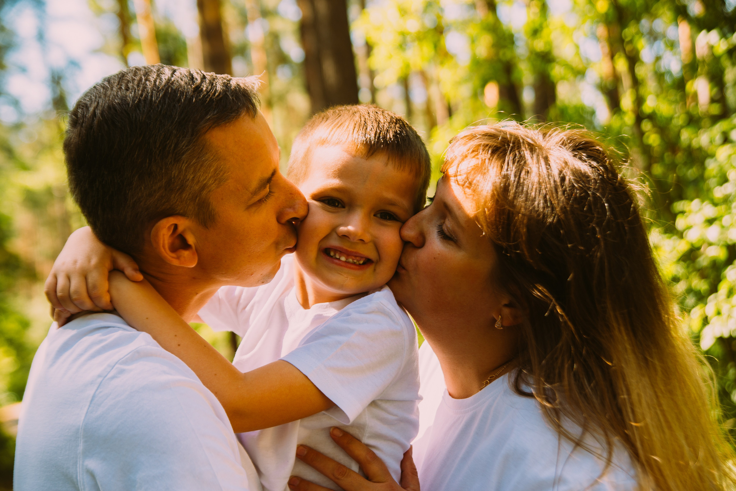 Семейная фотосессия летом. Семейный, детский фотограф в Минске Вероника Гапоненко