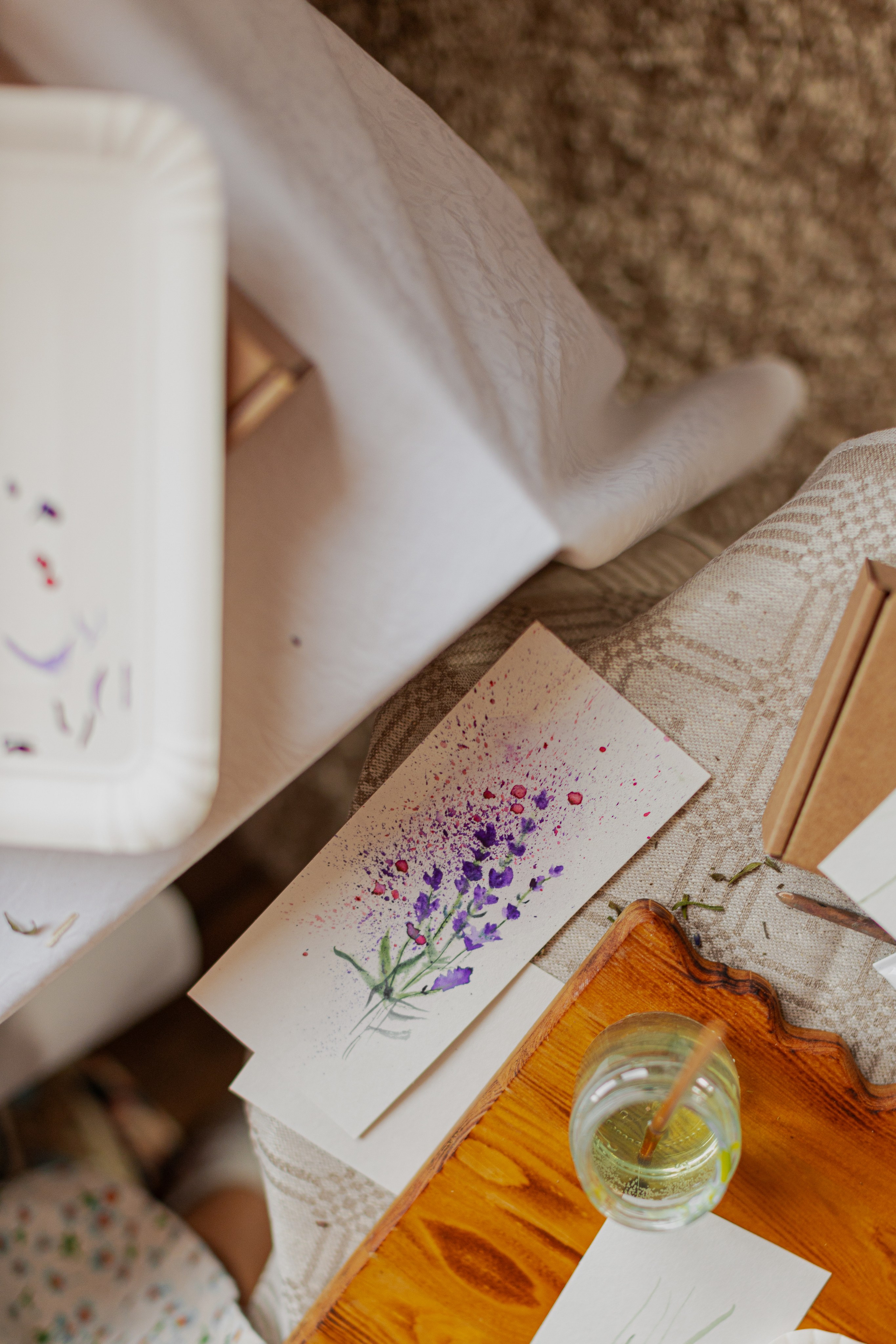 Акварель + Саше в бане. Анастасия Ракчеева Художник