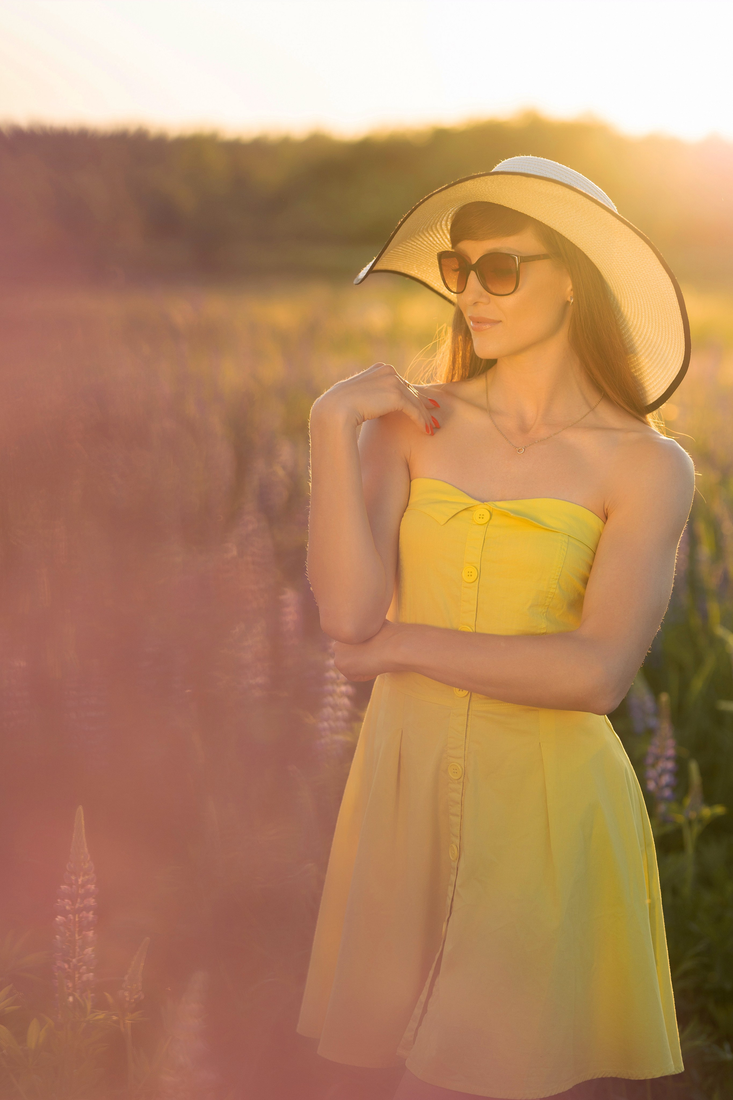 Фотосессия с люпинами. Семейный и свадебный фотограф в Санкт-Петербурге Татьяна Швыкова