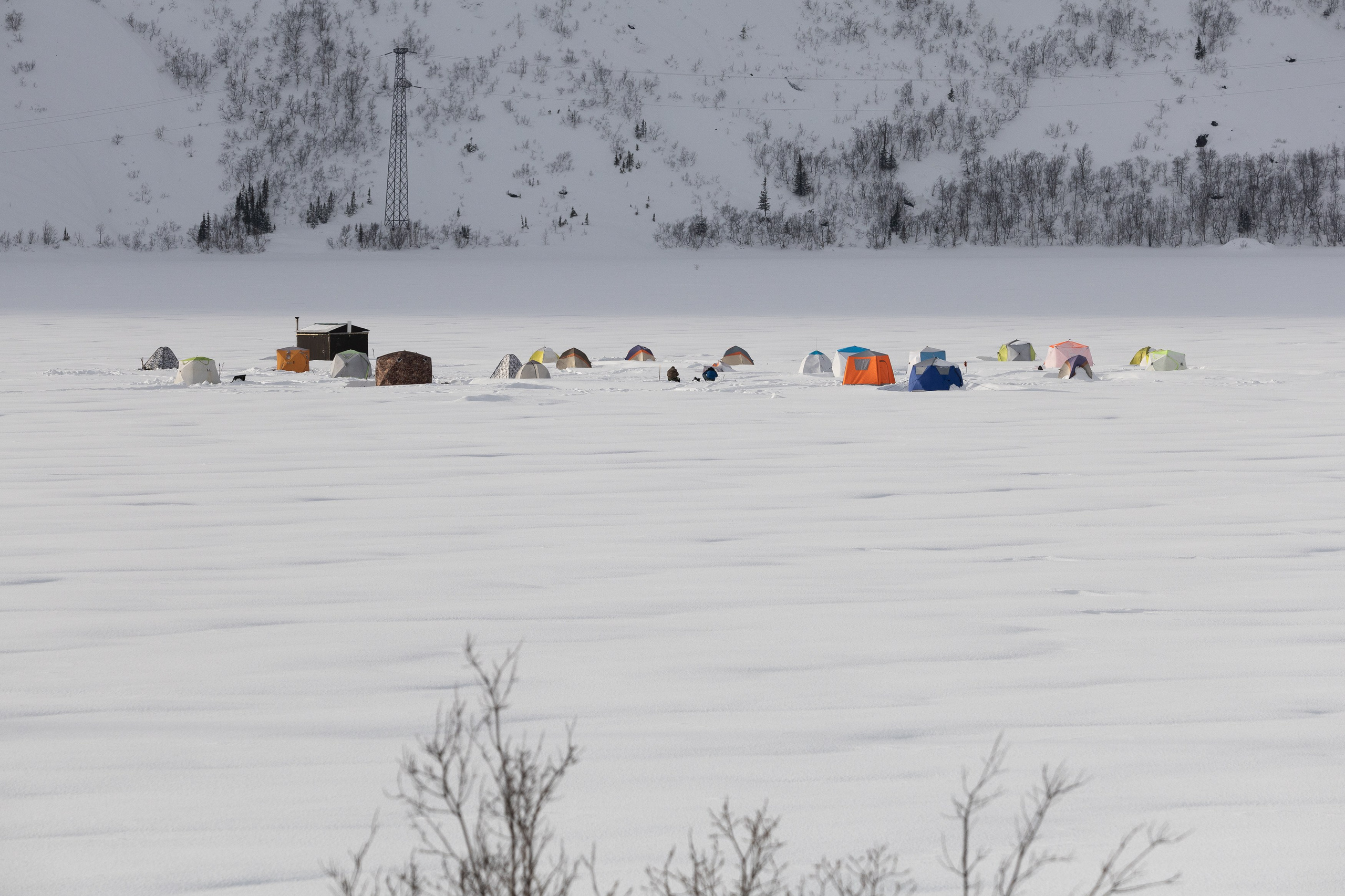 Кировск. Рыбаки. Алиса Северная. Визуальные исследования. Пейзажная и документальная фотография