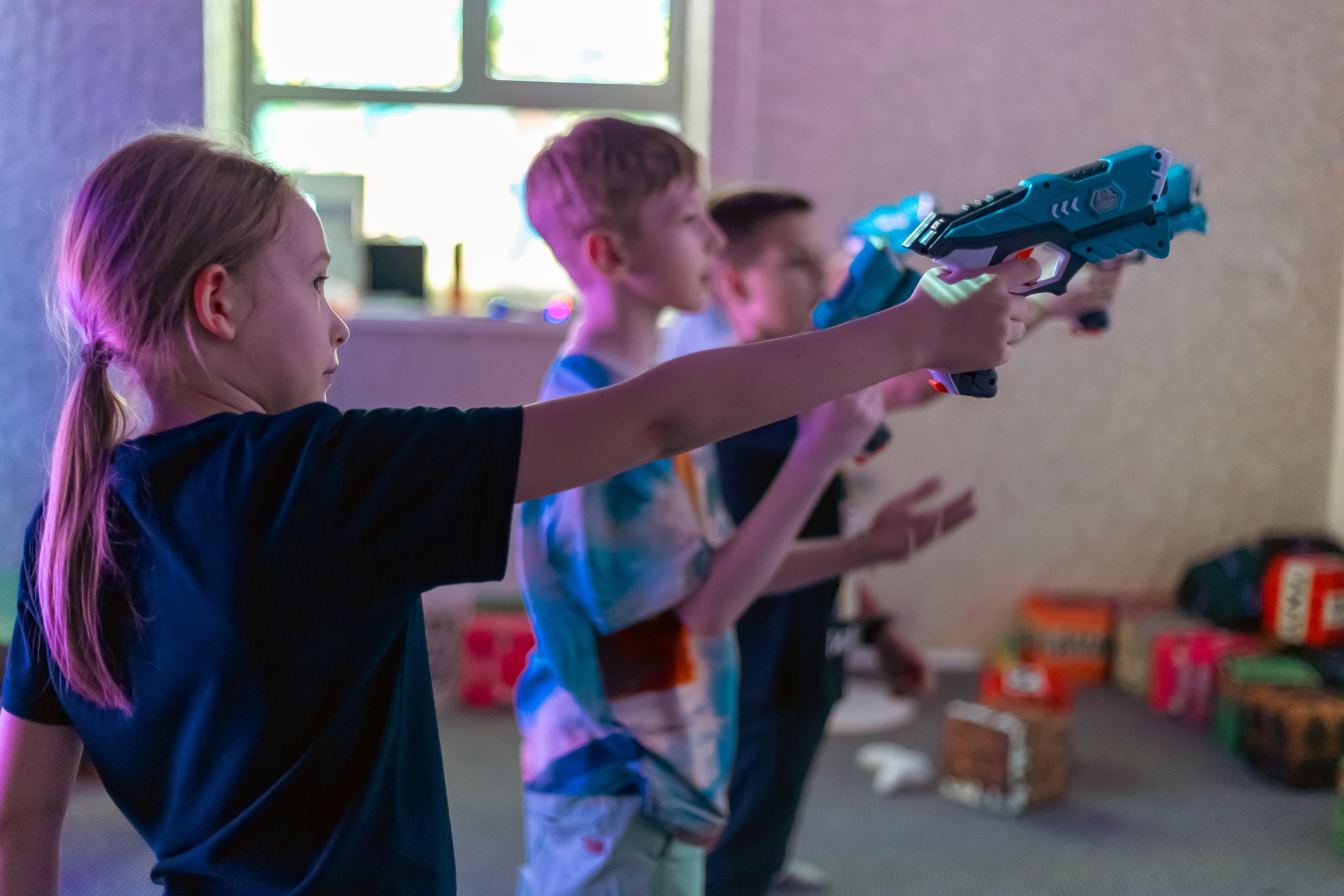 Репортаж с детского дня рождения ExitGames 20/04/2025. Семейный фотограф Израиль