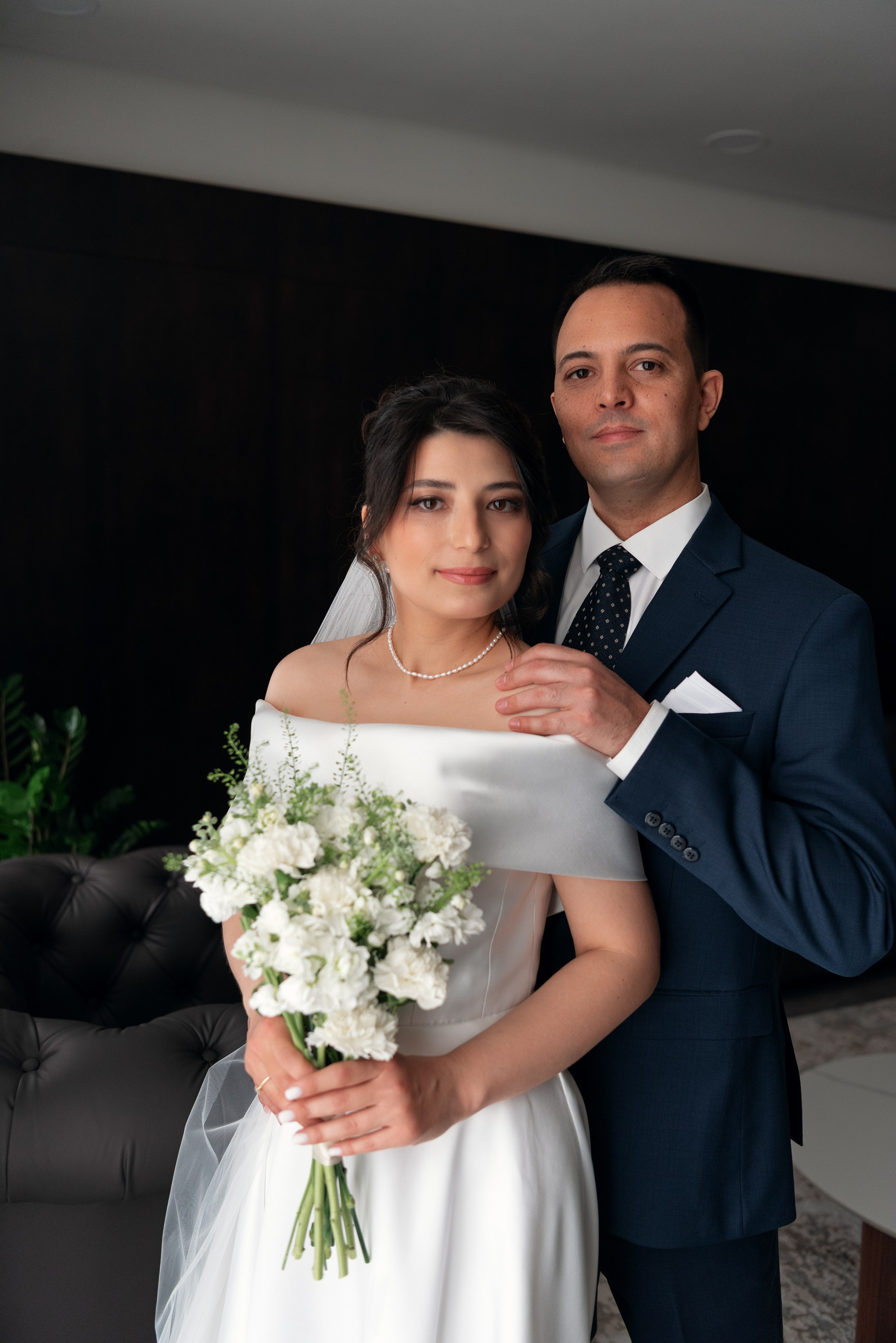 Митинский Дворец Бракосочетания. Нафиса и Фредерик. Ульяна Сёмина, фотограф, Москва