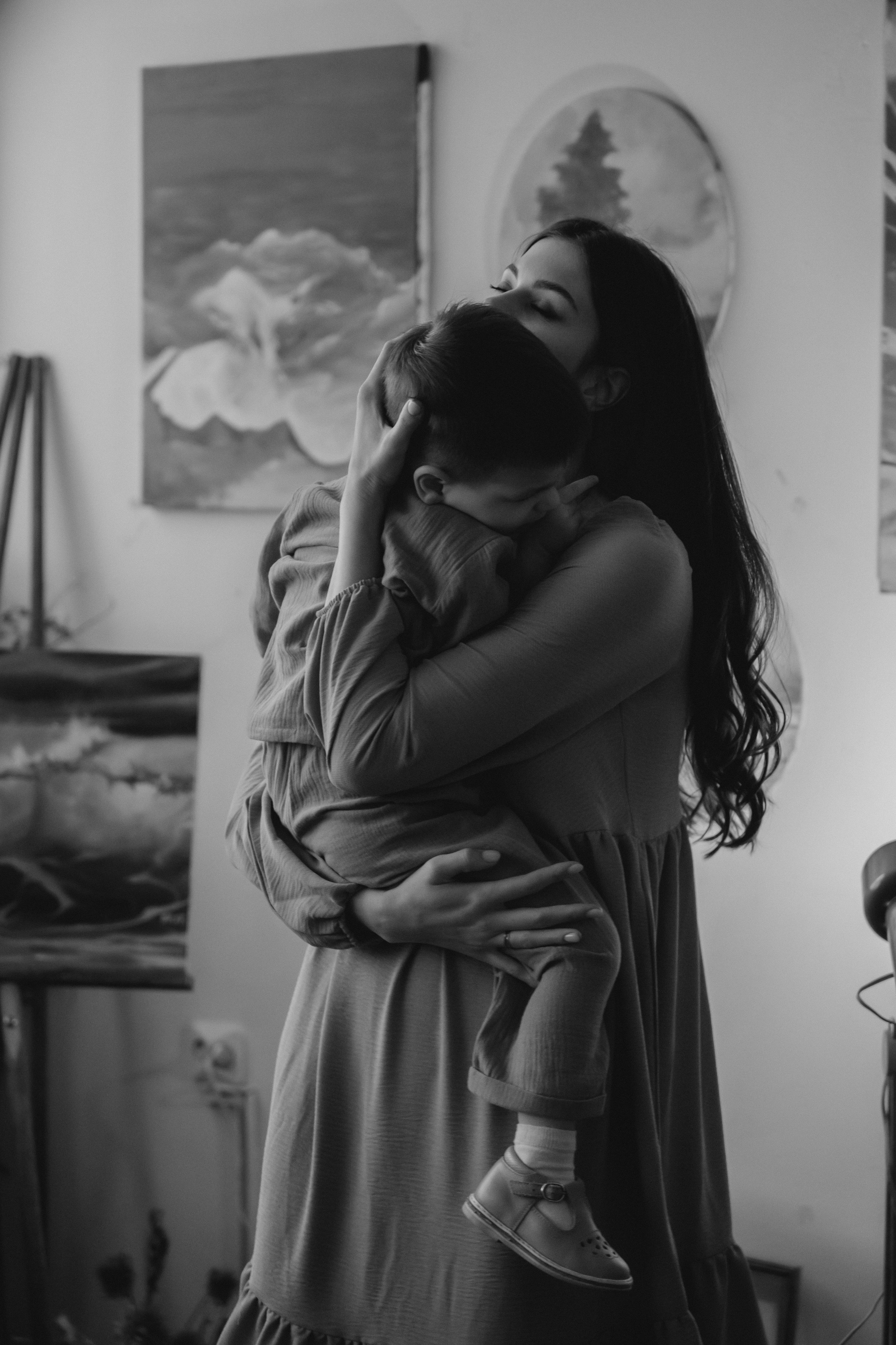 В мастерской. Ваш фотограф Вика Артемова