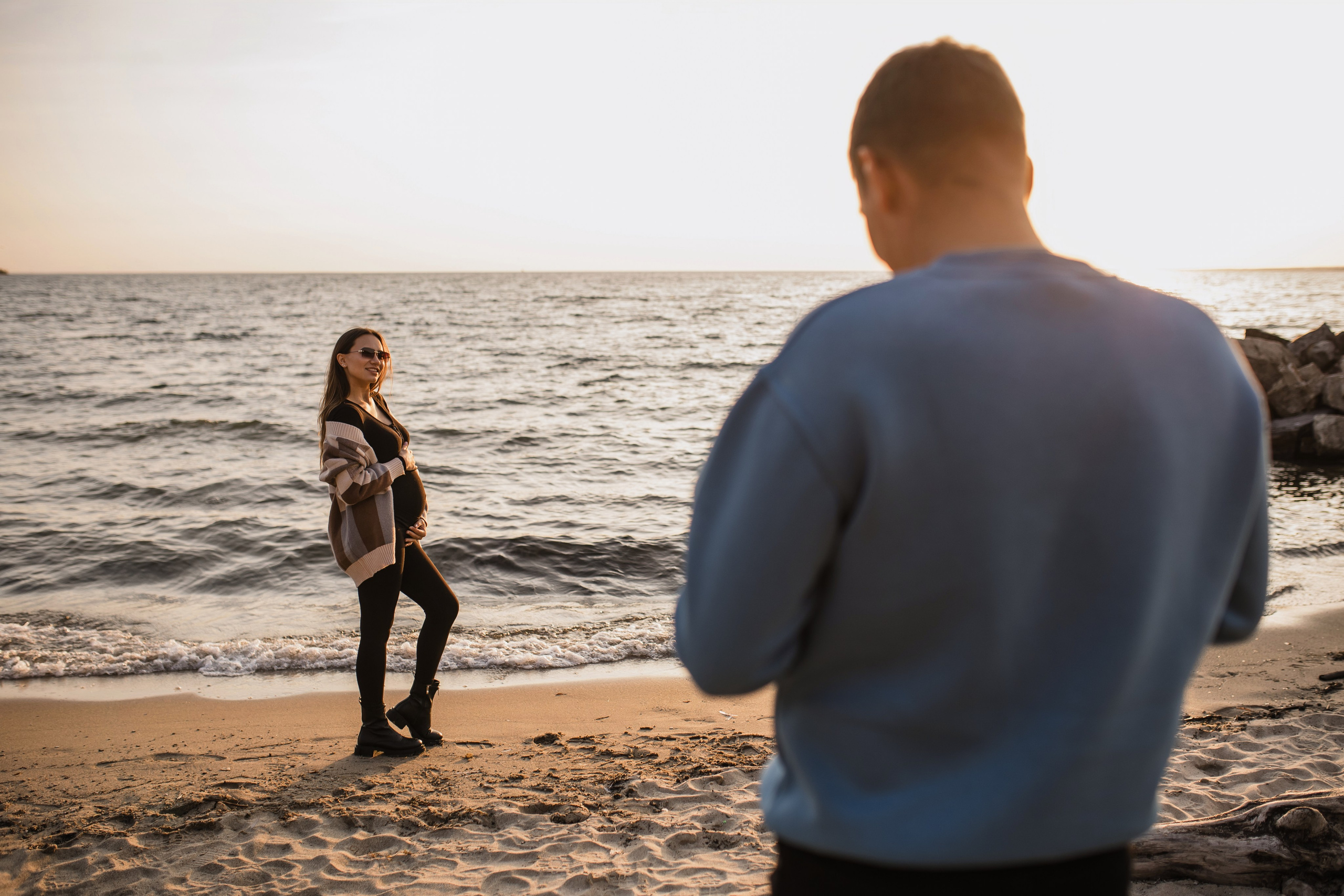 На берегу. Свадебный фотограф в Новосибирске Анжелика Шамсутдинова