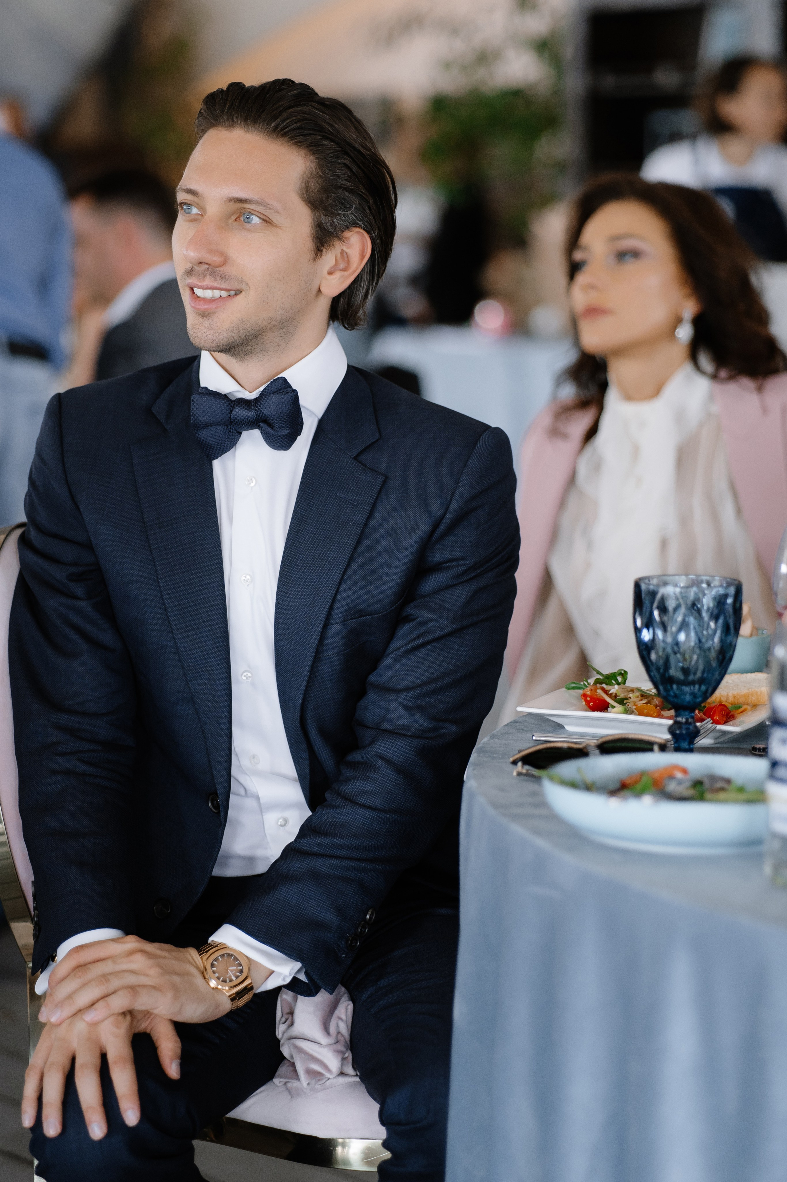 Выездная регистрация свадьбы в ресторане River Club Moscow. Свадебный и семейный фотограф в Москве Светлана Зоткина