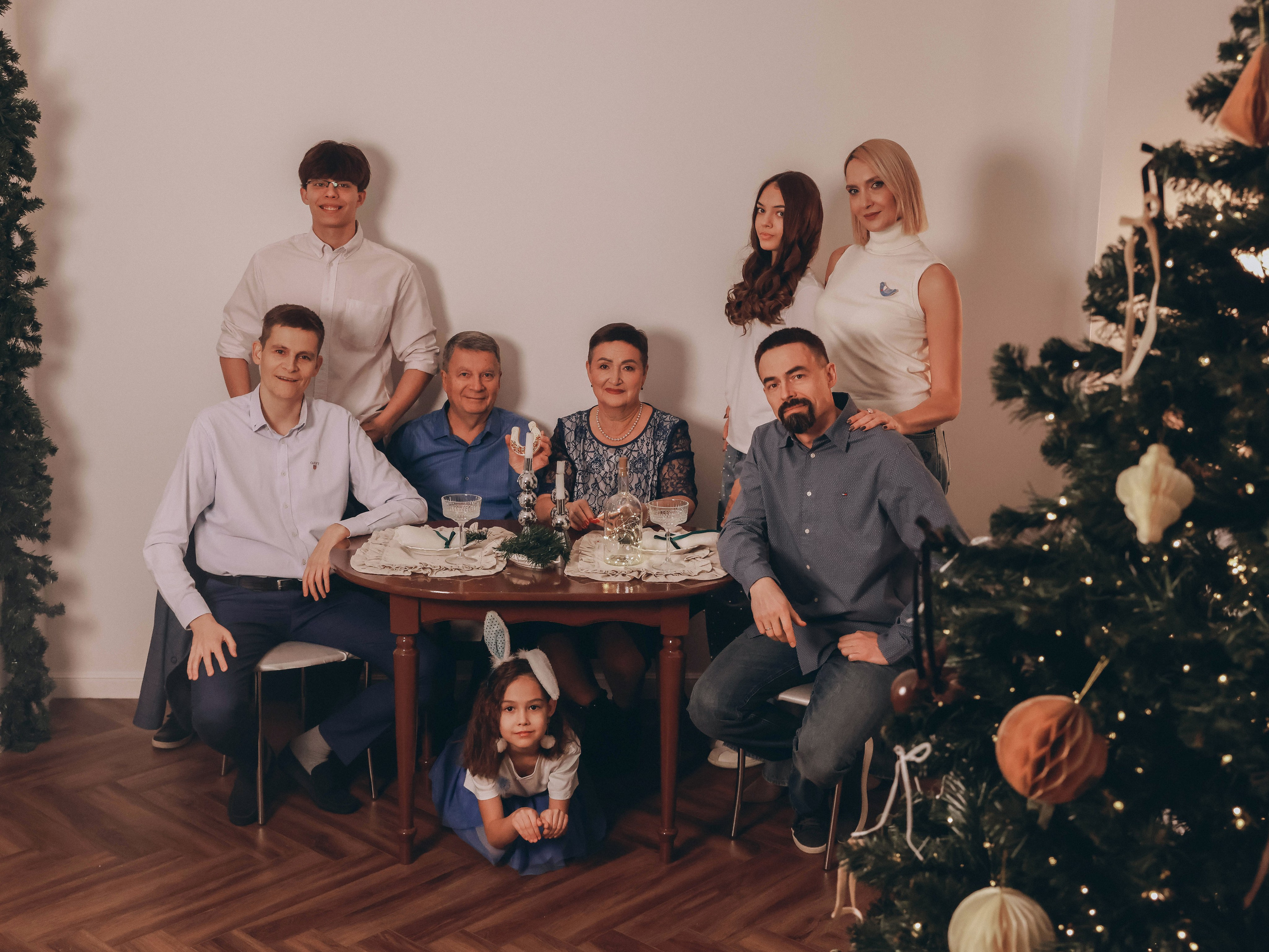 Большая семья. Мультифотограф Динара Ахмедзянова