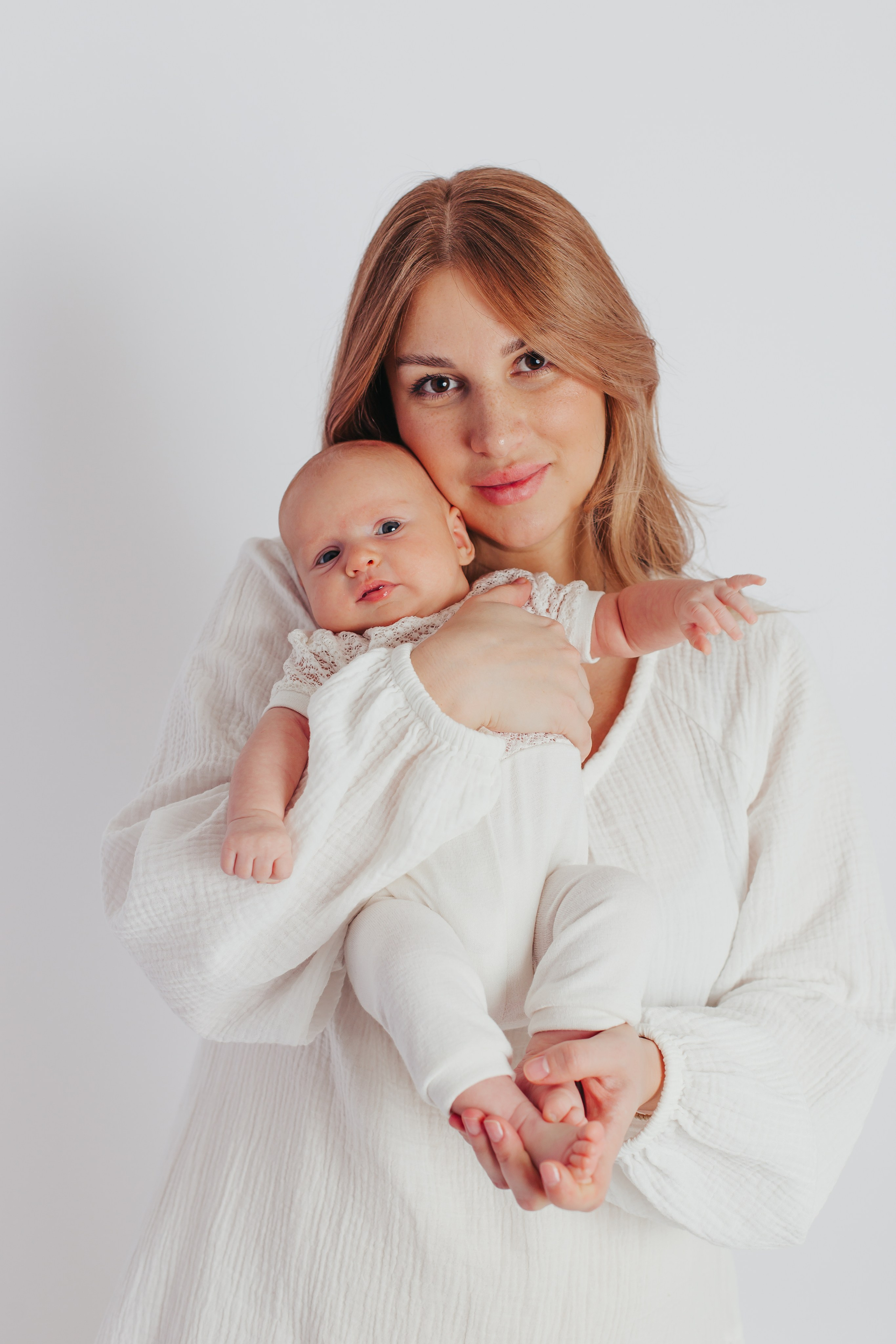 Фотосессия новорожденного в стиле Natural Simple. Фотограф новорожденных и детский в Сергиевом Посаде Кругликова Юлия