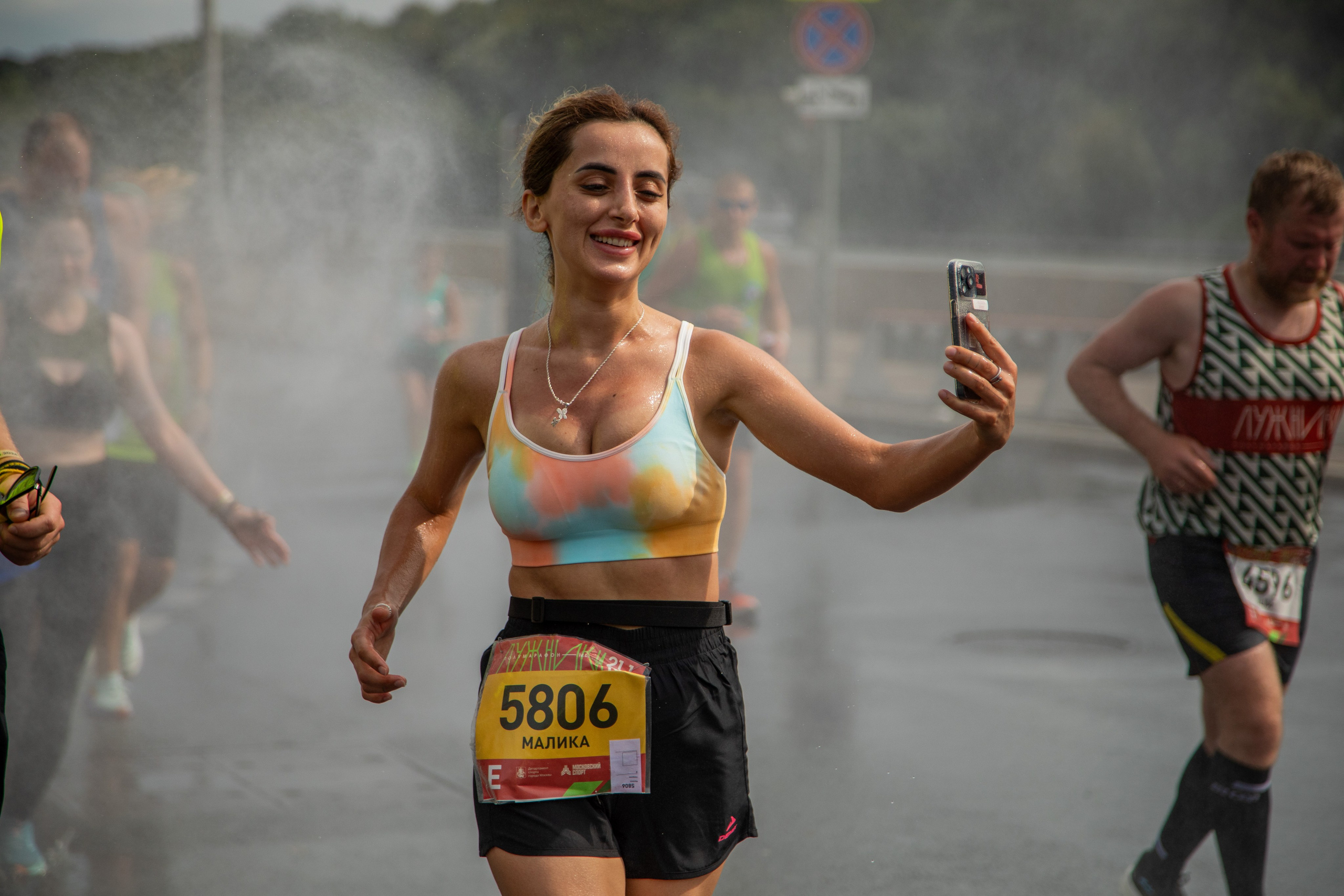 Полумарафон Лужники 18.08.24. Фотограф Сергей Ловкий