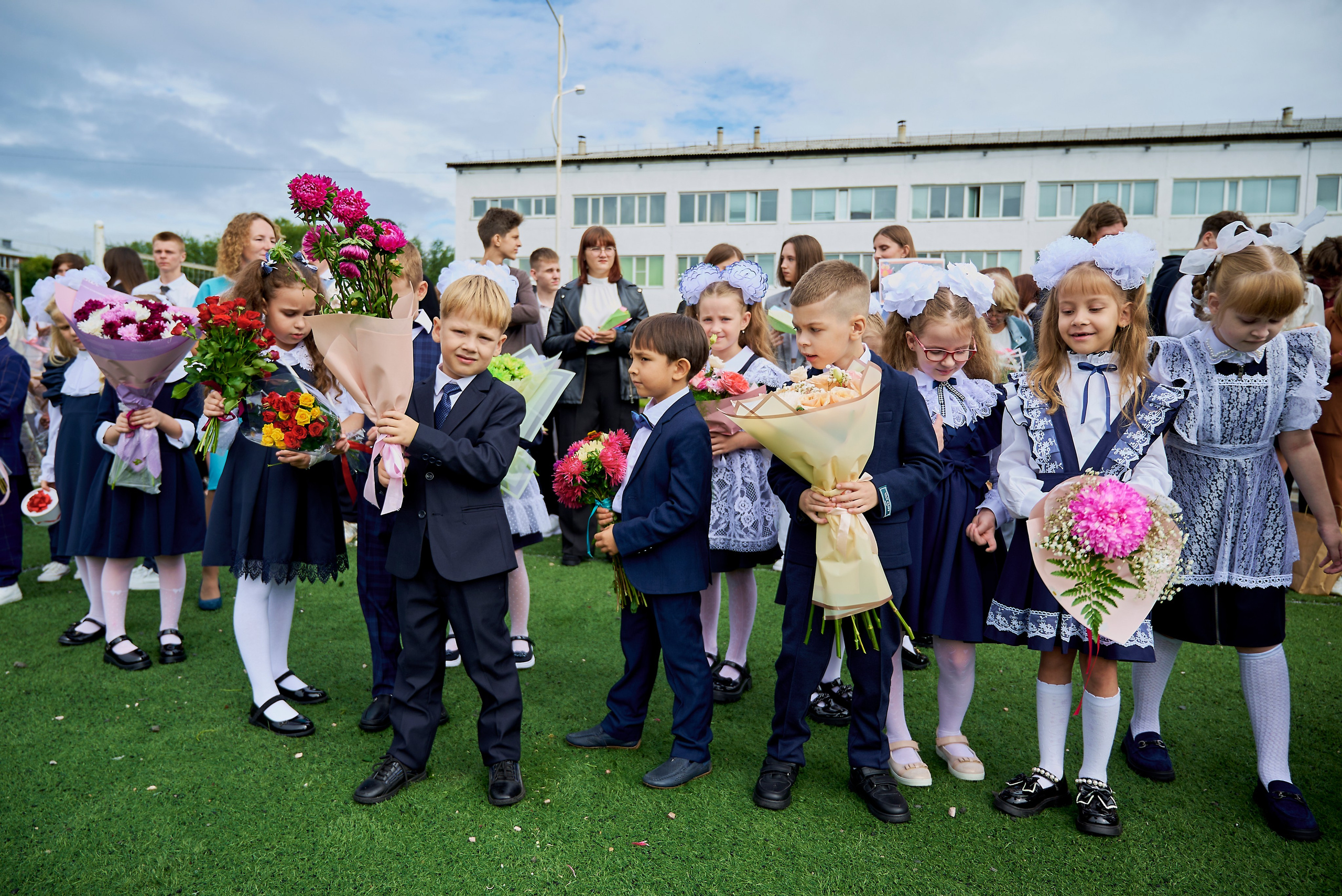 Первый раз в 1-й класс. Фотостудия «Юла»