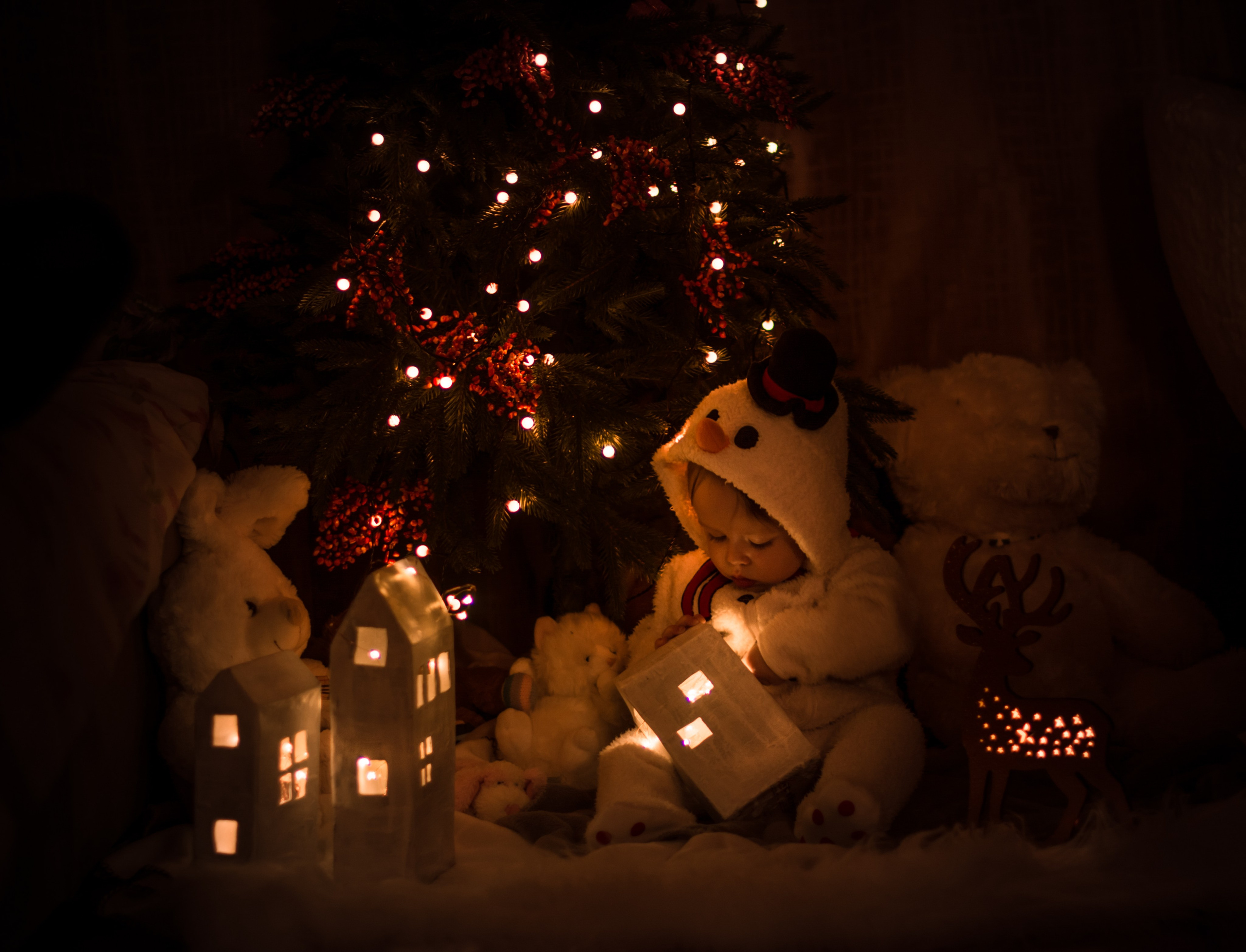 Новый год дома. Фотосессия беременности — Крылова Натали — Москва