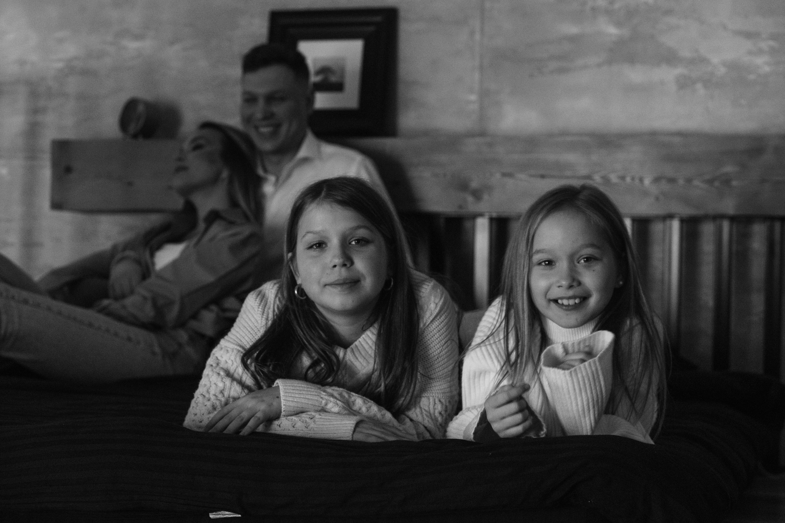 Семья К. Новогодняя история в студии. Фотограф Ольга Игорева