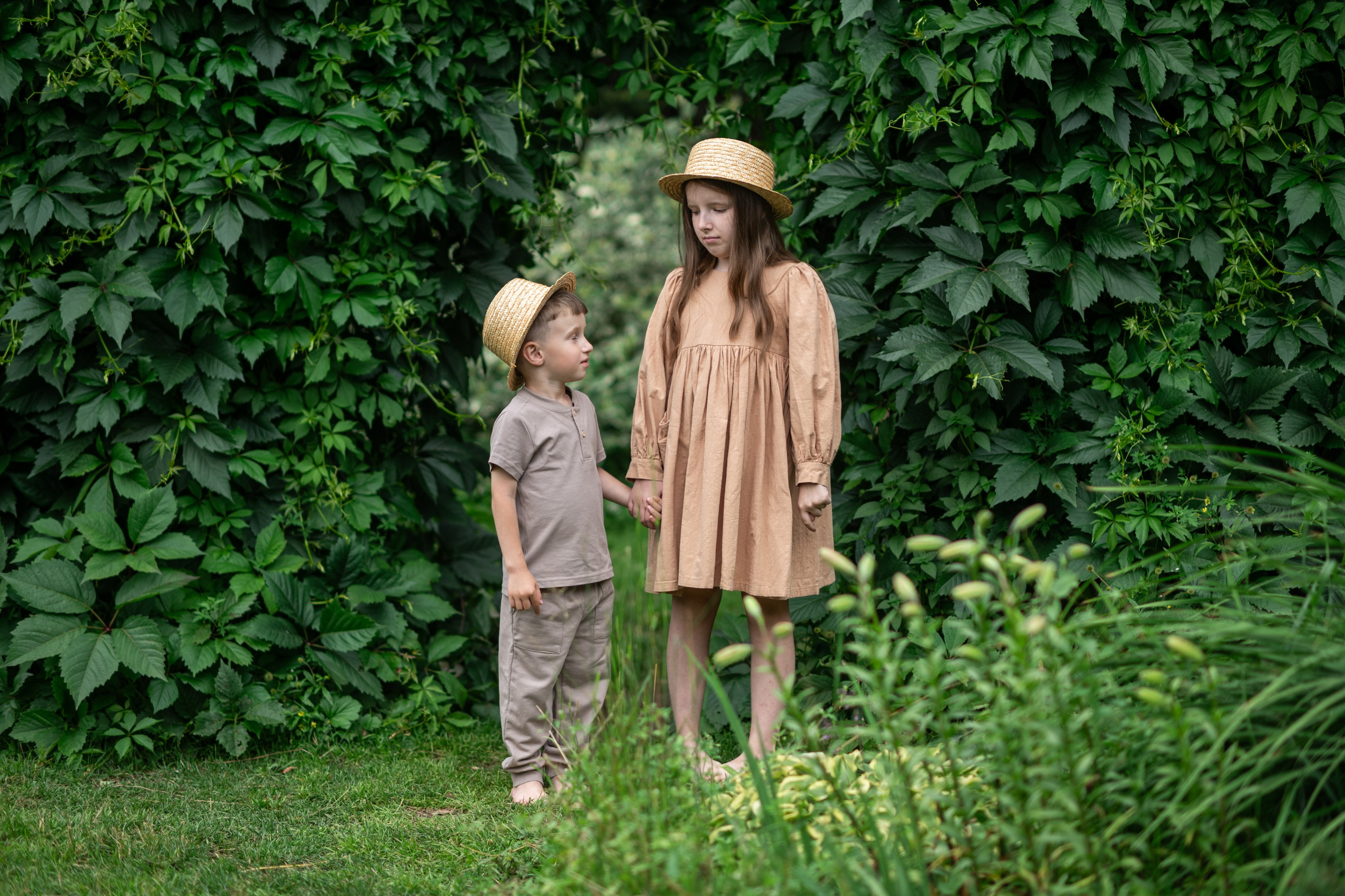 В САДУ. Семейный фотограф Екатеринбург Лора Мур