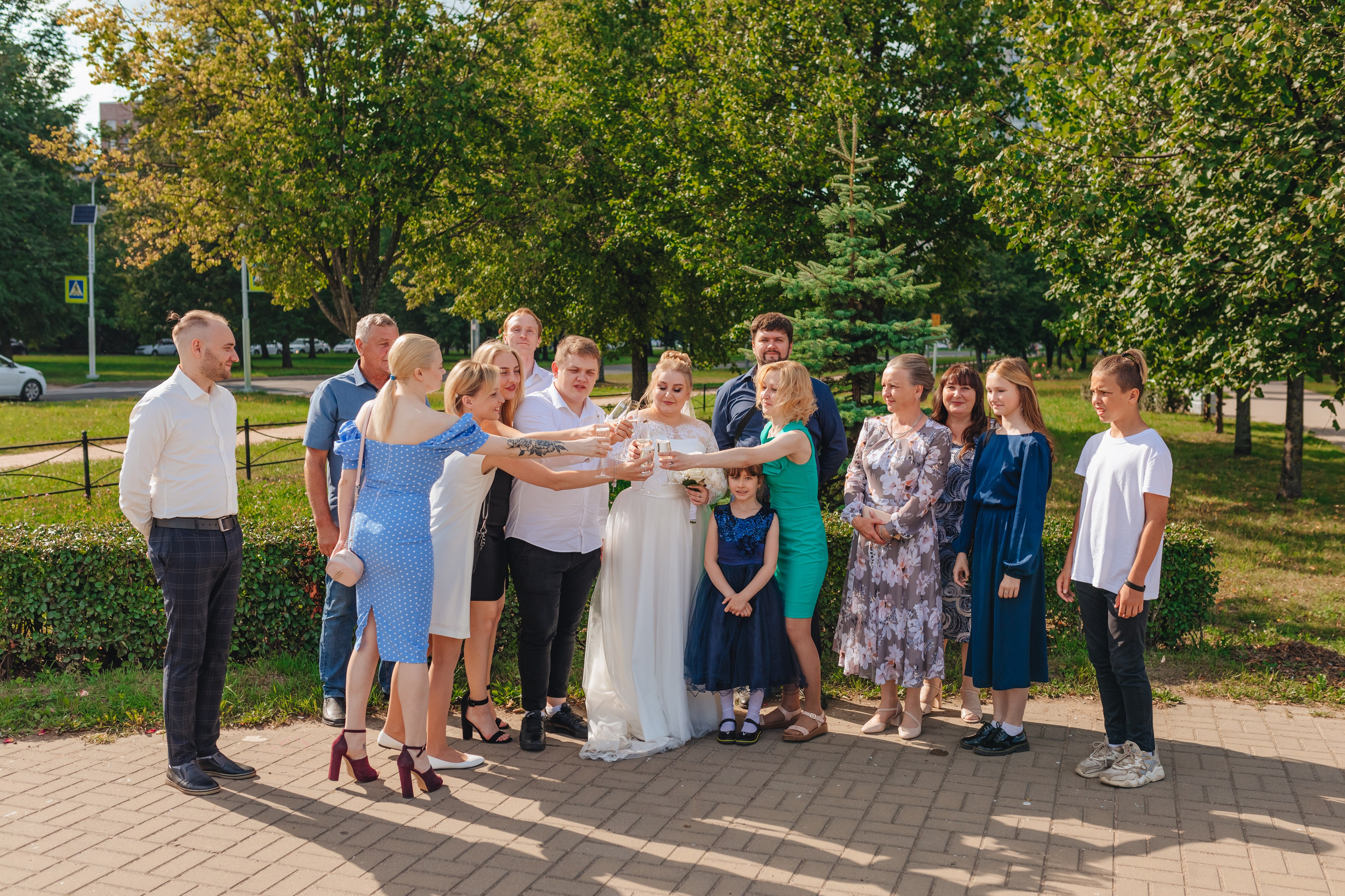 Евгения и Илья. ЗАГС Калининского района и прогулка на Финском заливе. Свадебный и семейный фотограф в Санкт-Петербурге и Сестрорецке