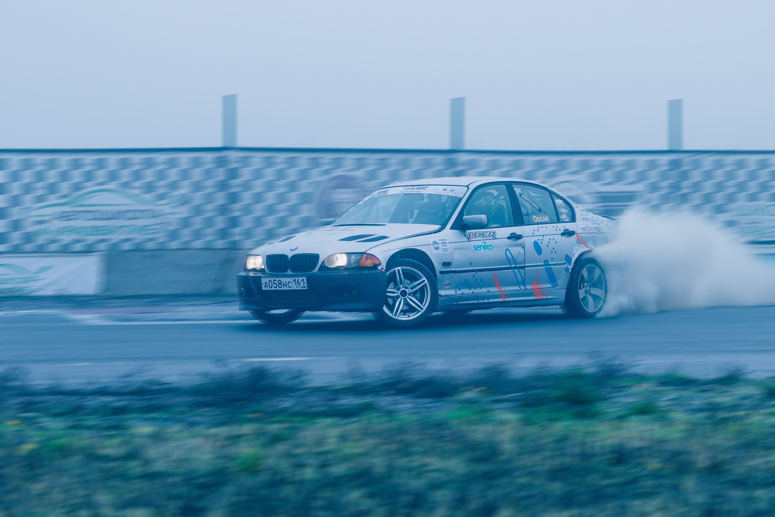 Фотосъёмка профессионального зимнего дрифта в Ростове-на-Дону. Портретный фотограф в Ростове-на-Дону Антон Казарин