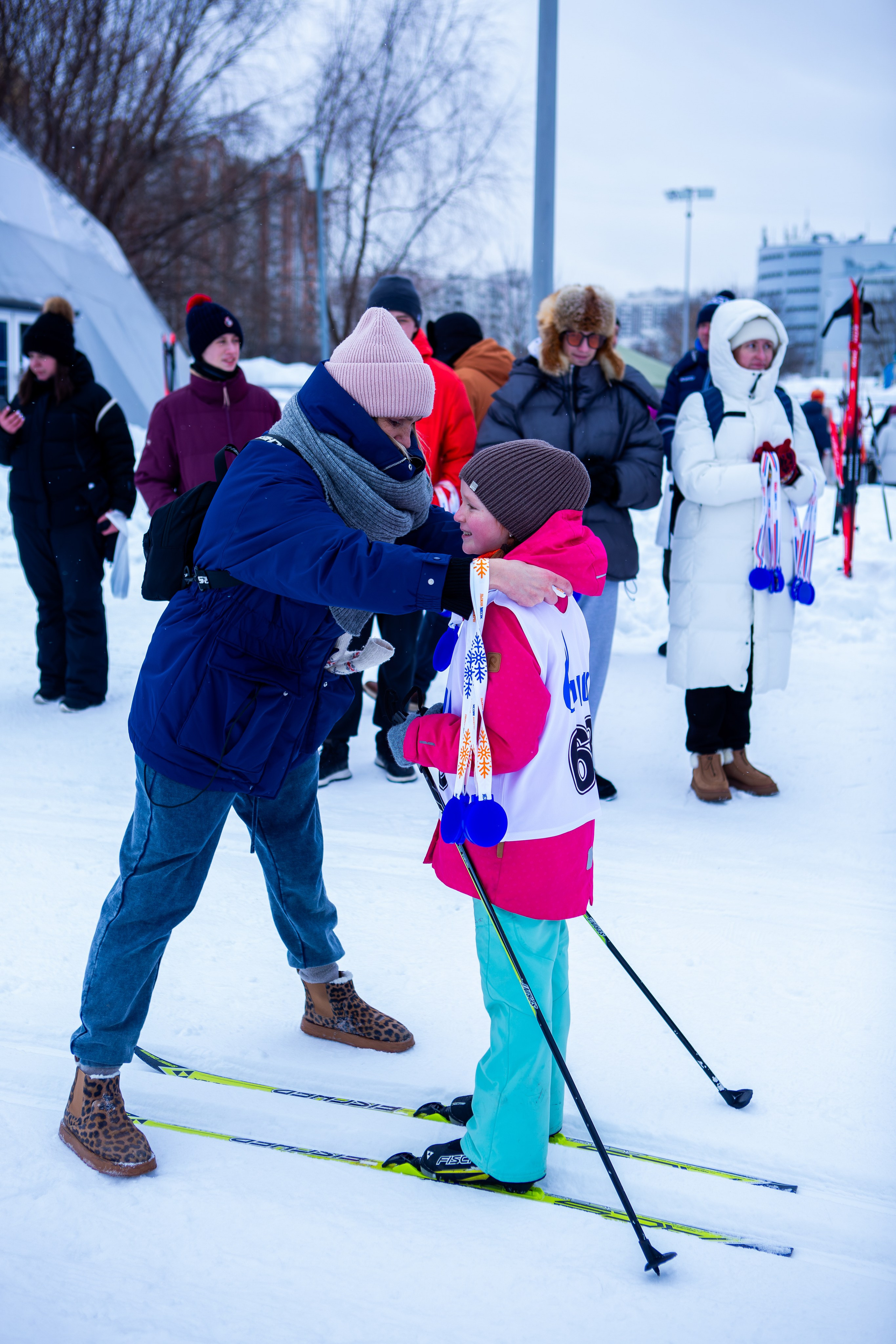 Лыжные гонки «Объединенные спортом». Репортажный, семейный, свадебный, портретный фотограф