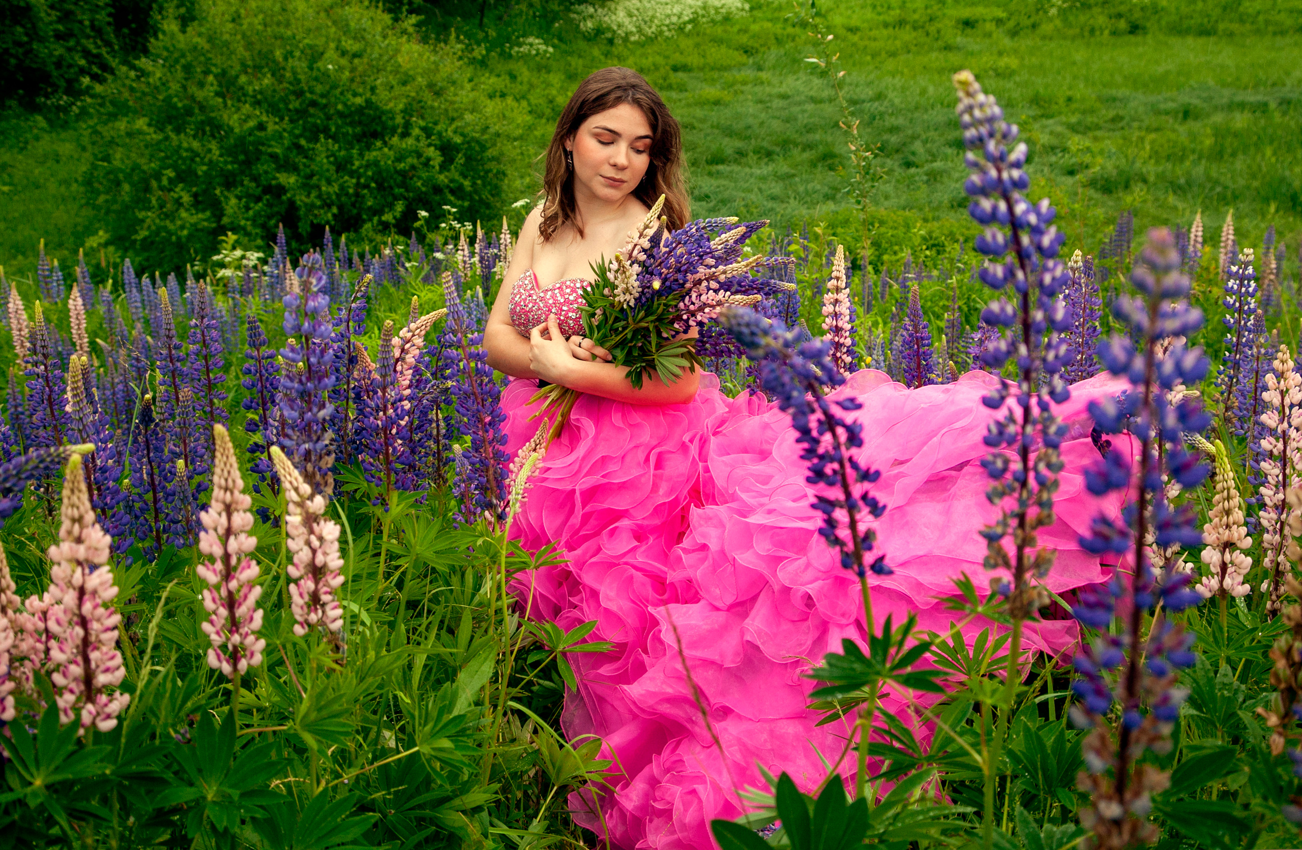 Люпины. Фотограф Татьяна Воронова, Детские и Семейные фото