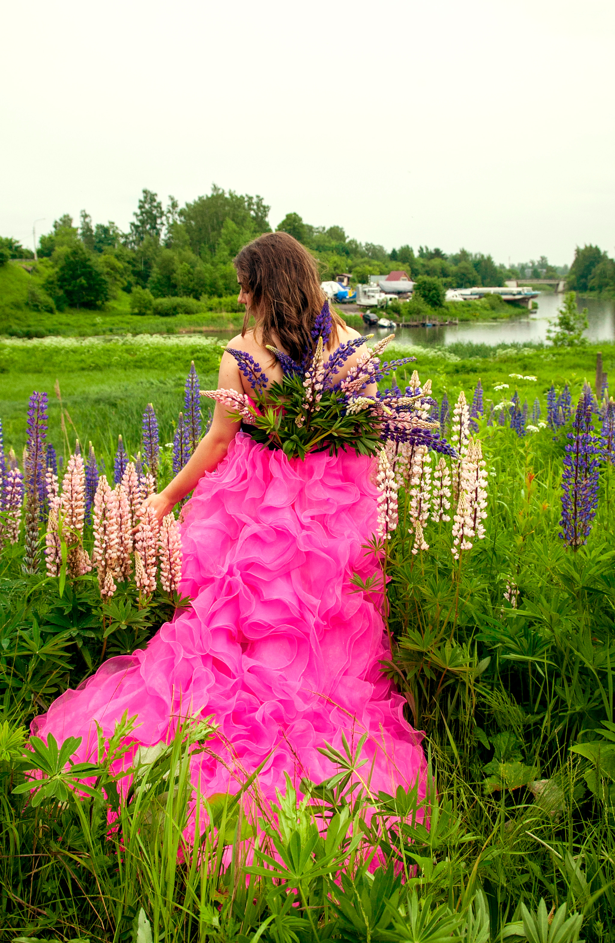 Люпины. Фотограф Татьяна Воронова, Детские и Семейные фото