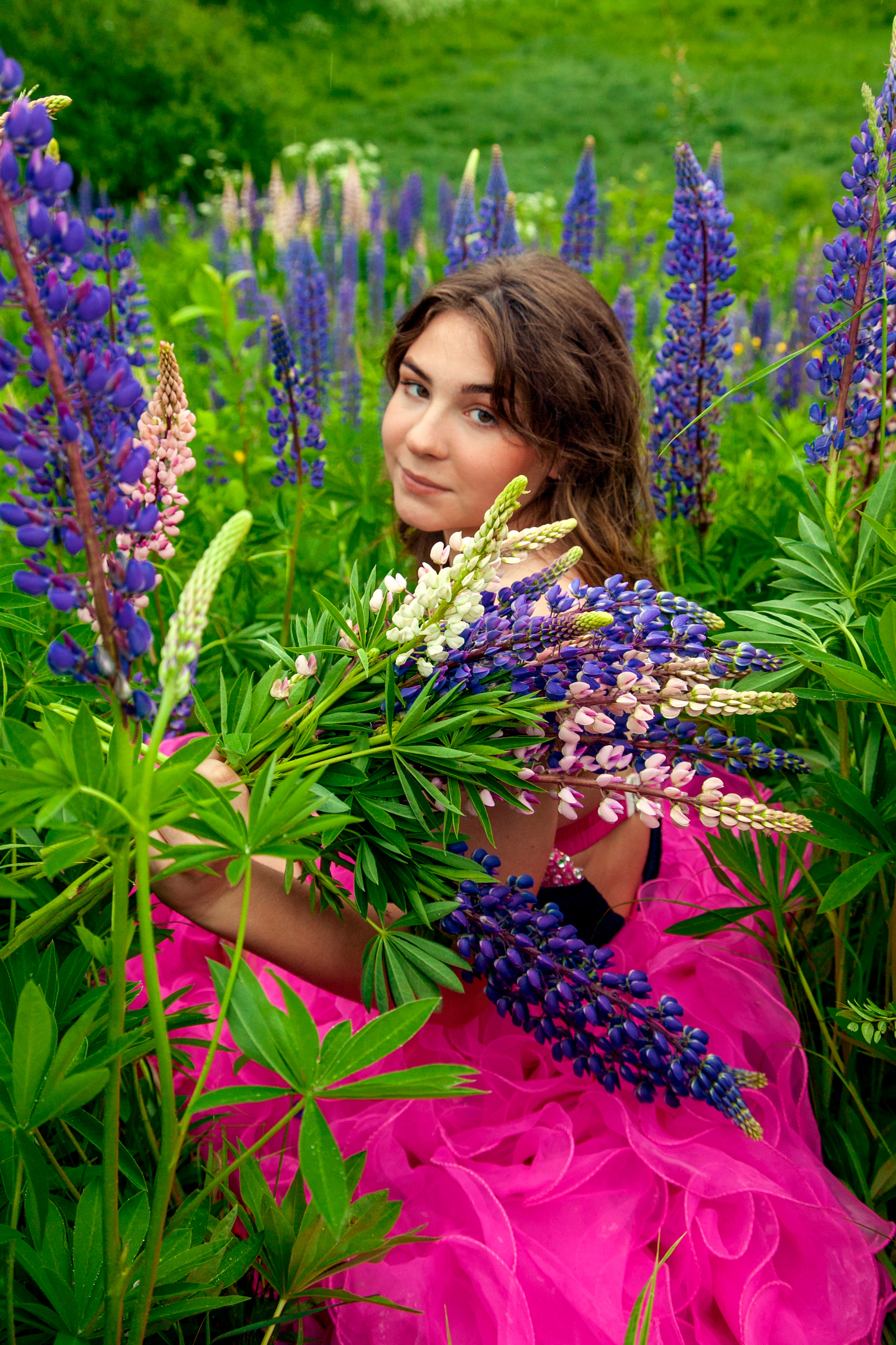 Люпины. Фотограф Татьяна Воронова, Детские и Семейные фото