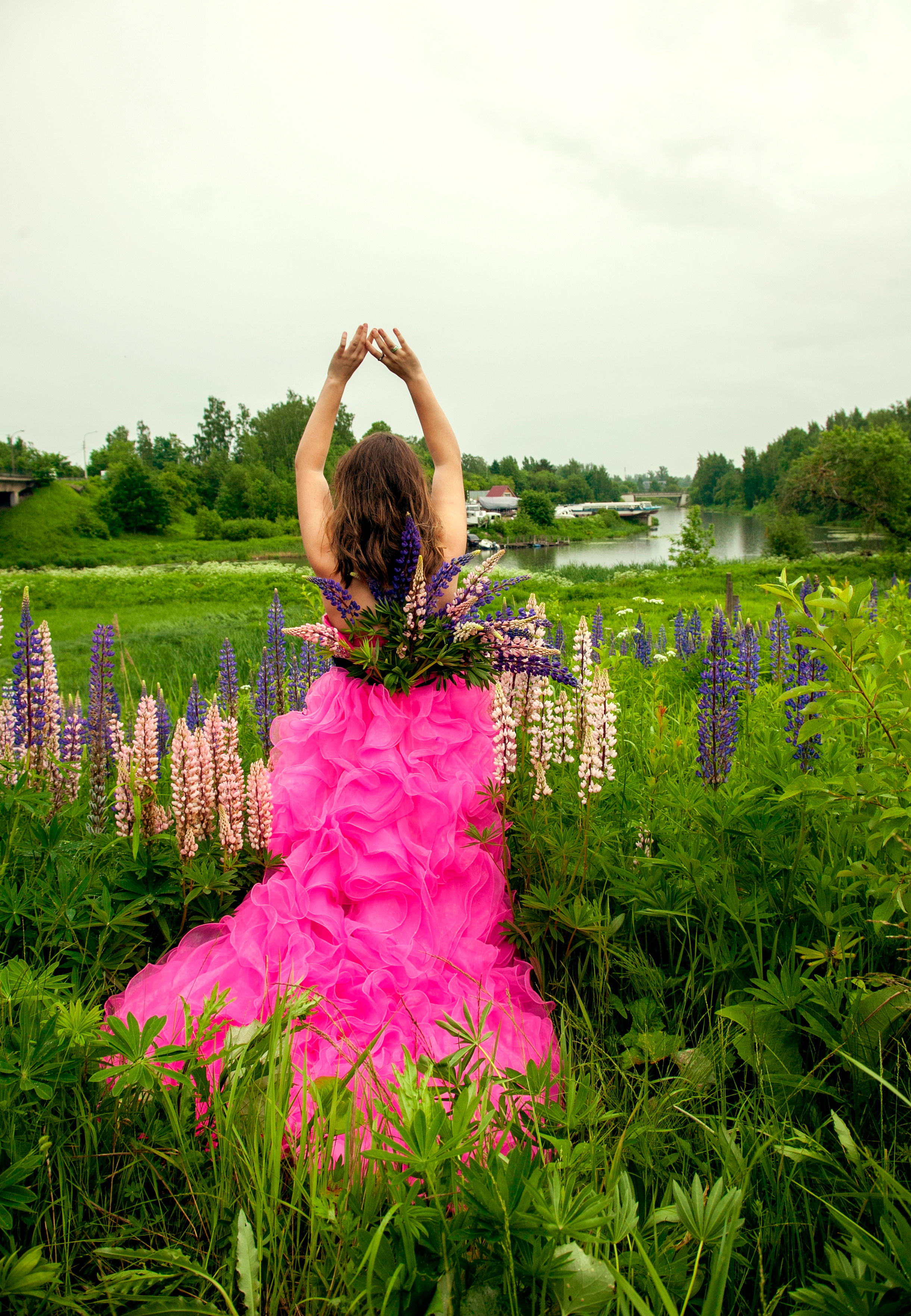 Люпины. Фотограф Татьяна Воронова, Детские и Семейные фото