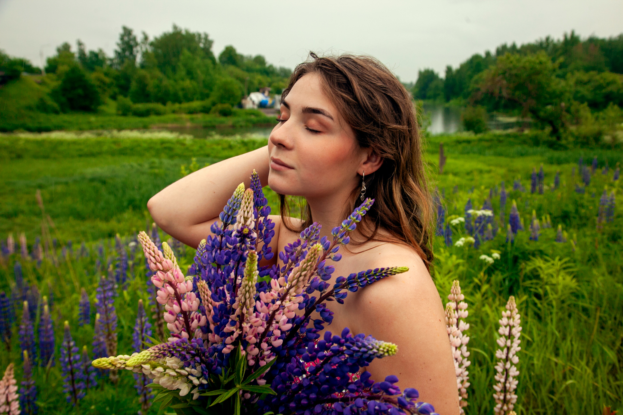 Люпины. Фотограф Татьяна Воронова, Детские и Семейные фото