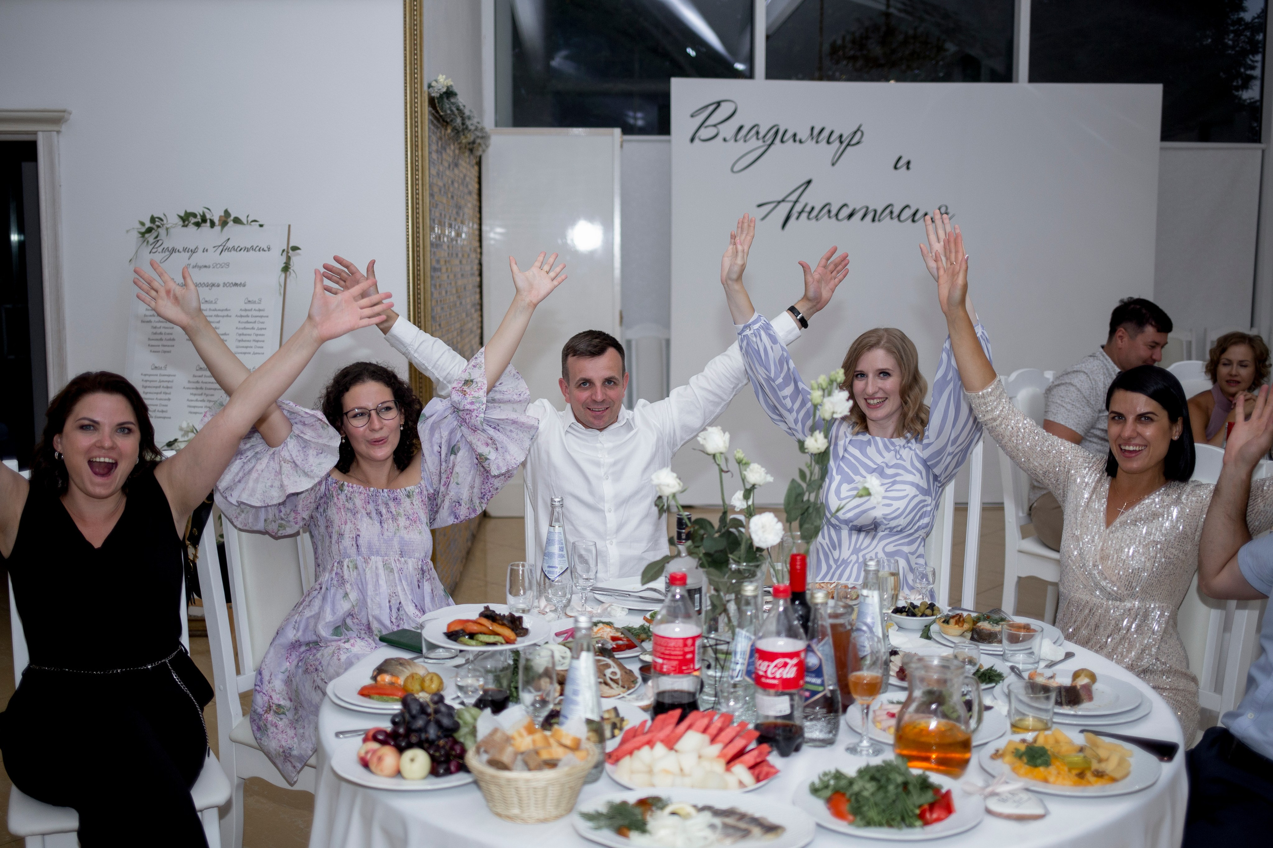 Репортаж свадебного вечера. Свадебный фотограф Александра Попова