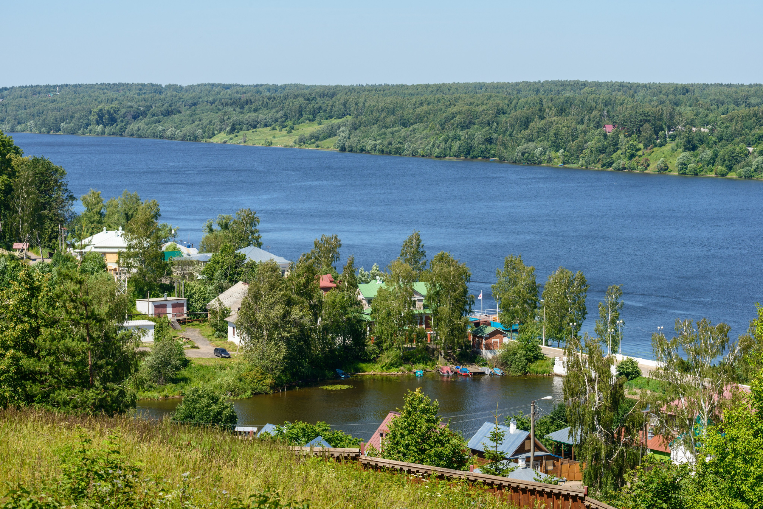 Плёс — жемчужина Золотого кольца России. Пейзажный фотограф Сергей Пестерев. Фото природы