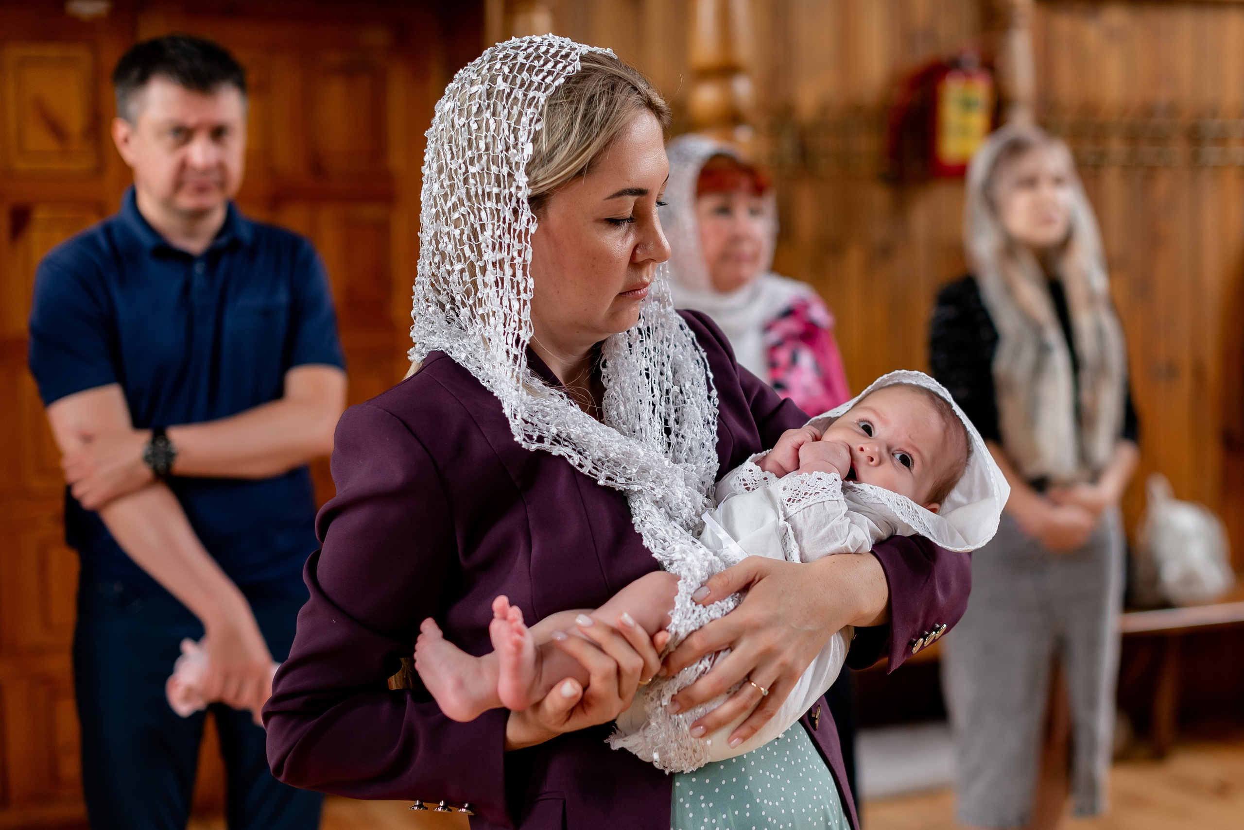 Крещение Ксении. Фотограф Татьяна Иванчикова