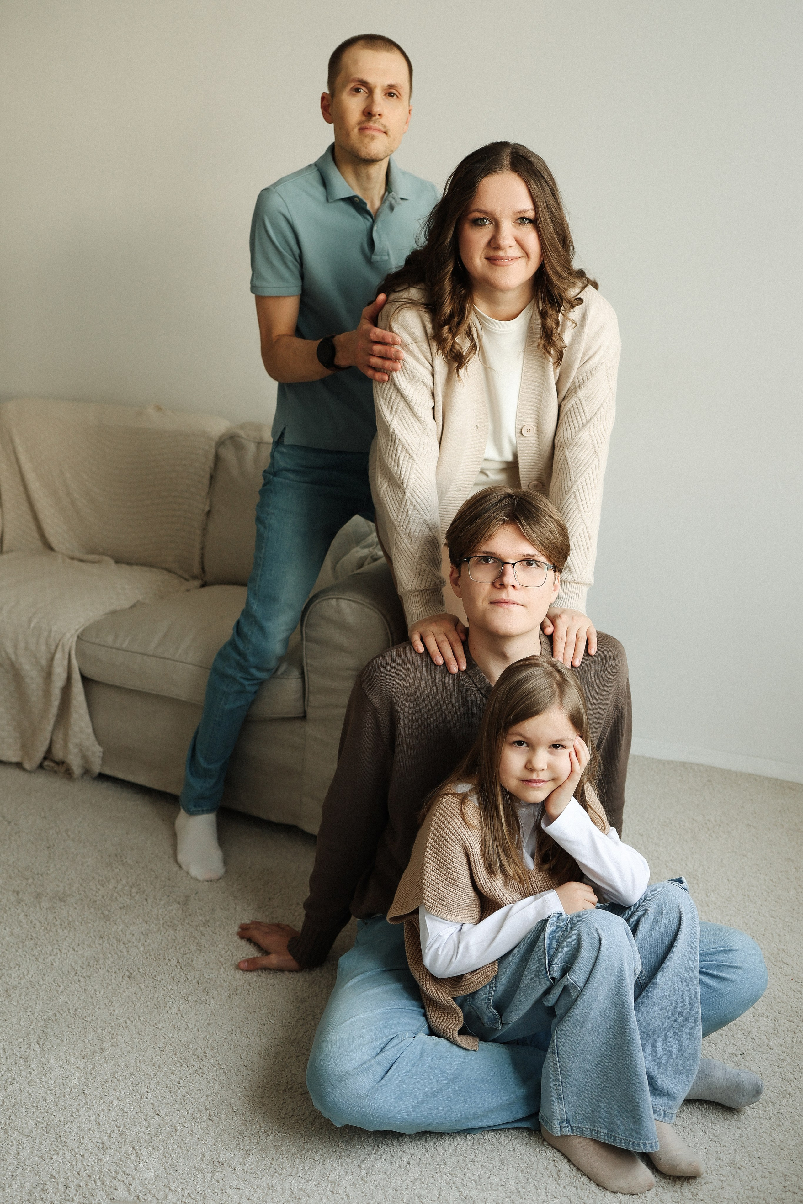 В кругу семьи. Семейный и lovestory фотограф в Москве Светлана Коняхина