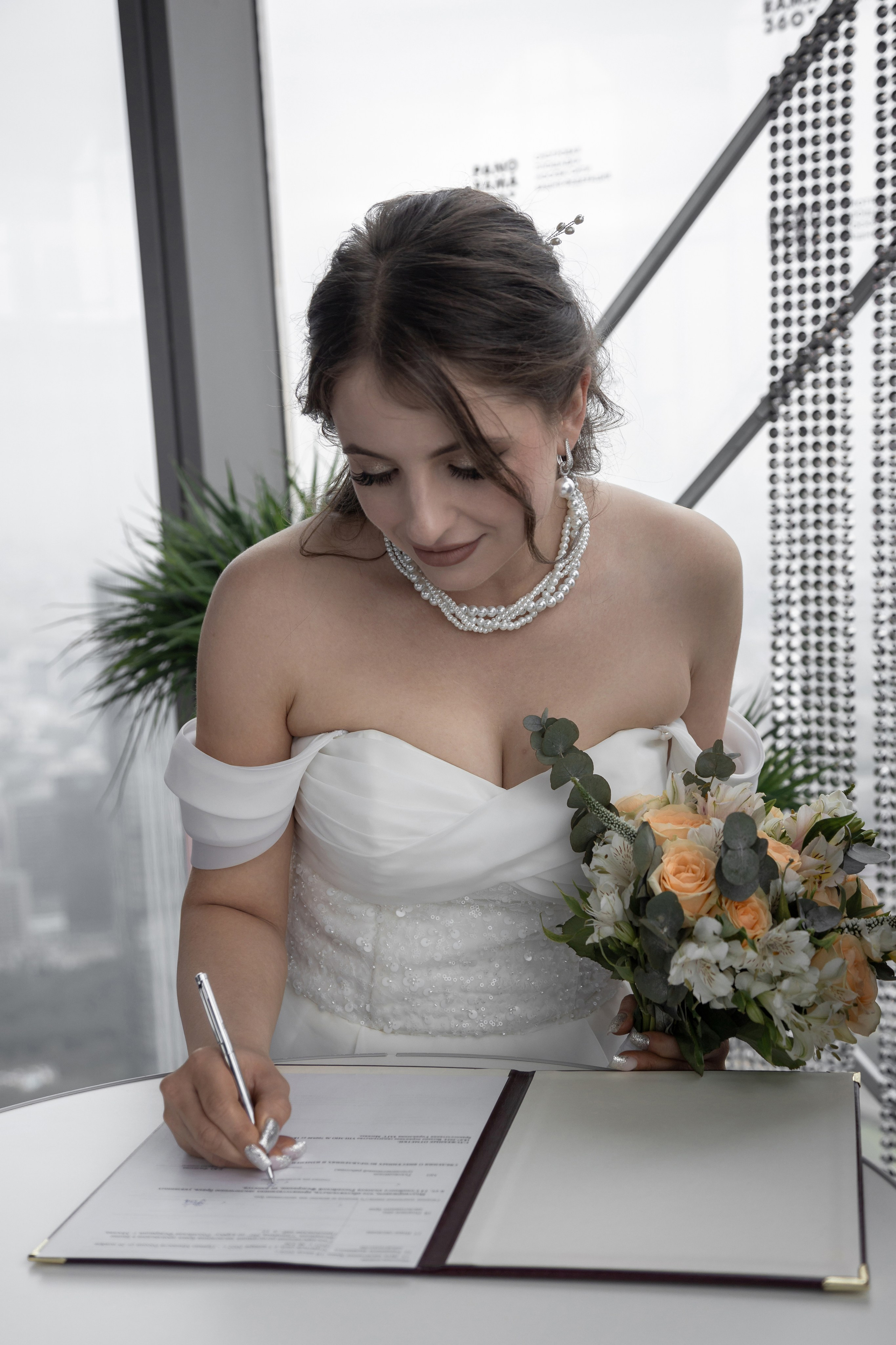 Свадьба башня федерация панорама 360, фотограф гладков