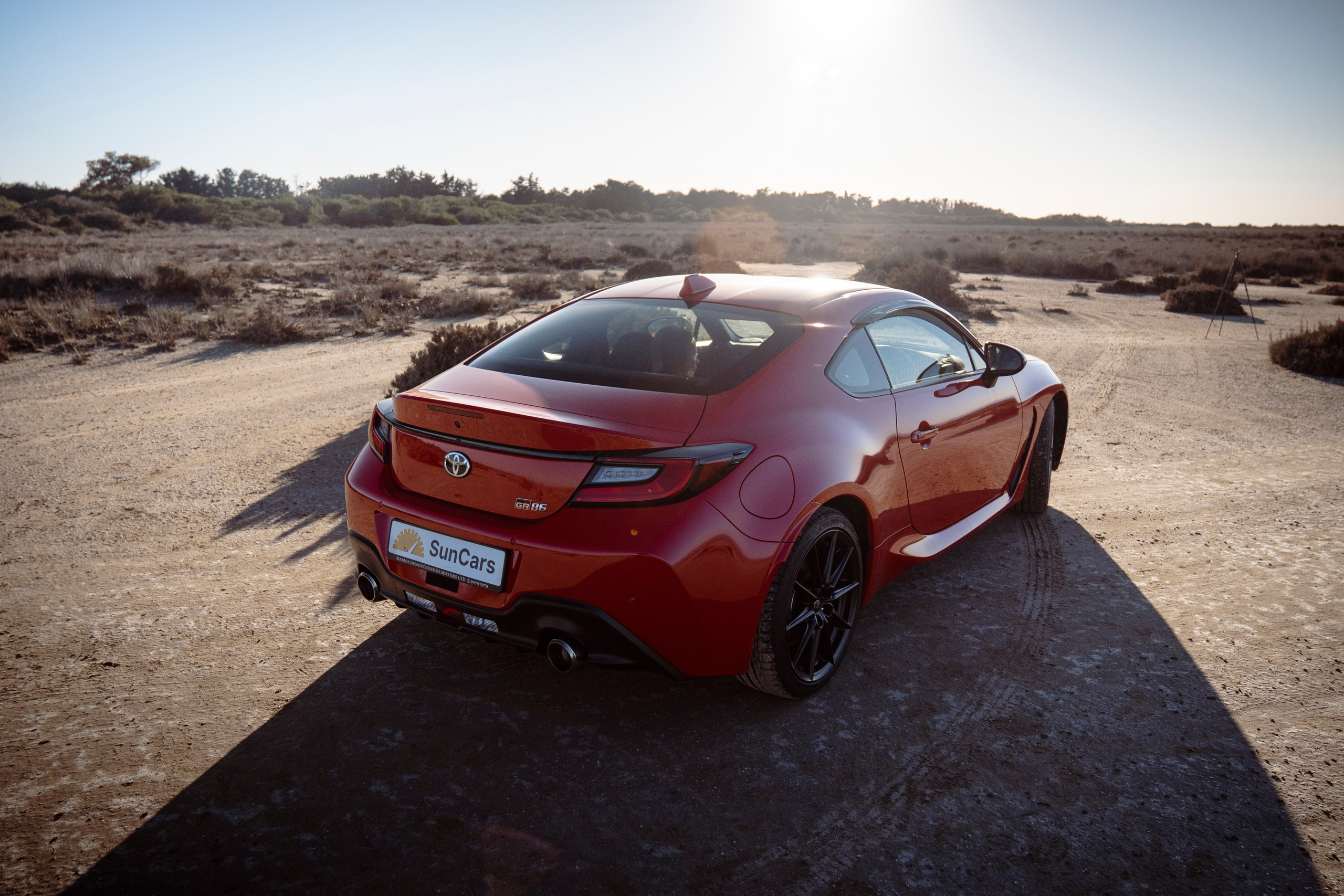 Toyota GR86. Photographer in Cyprus