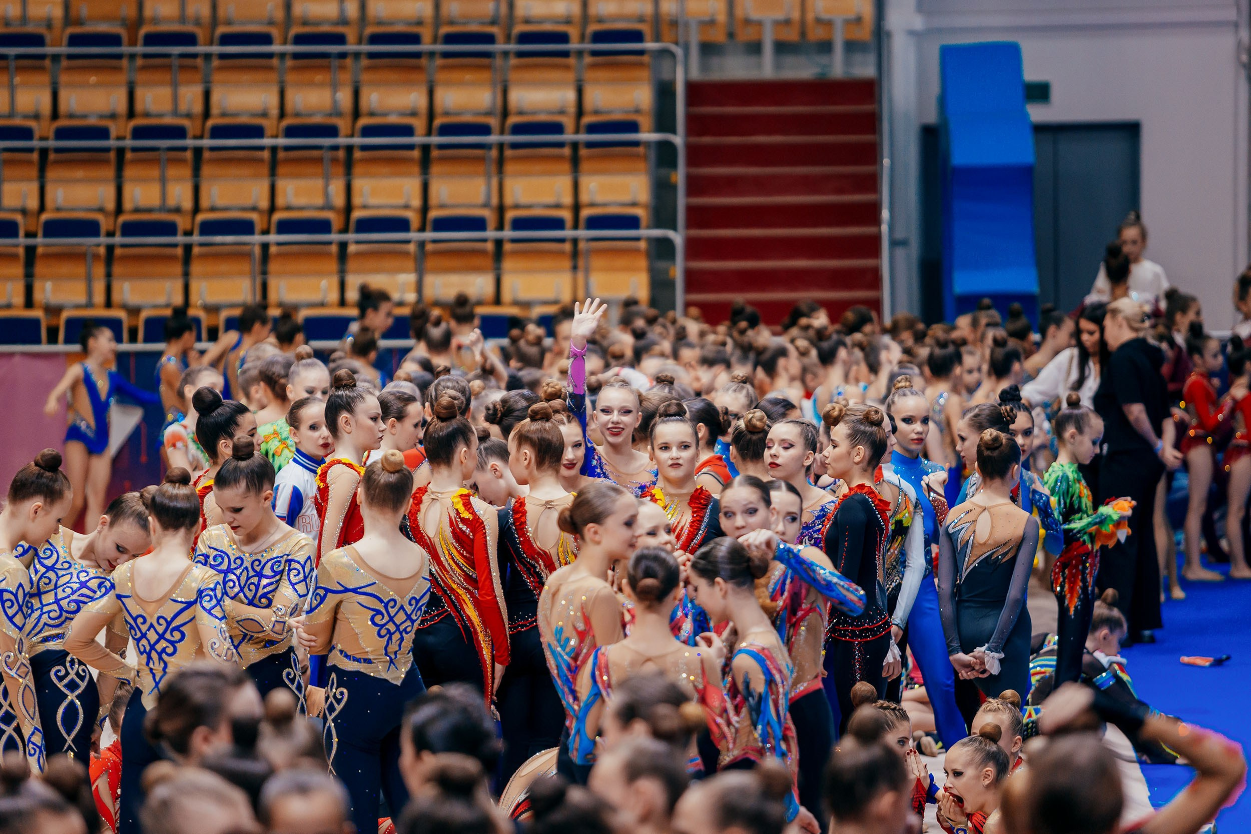 «ЭЛЕГИЯ» Всероссийские спортивные соревнования по эстетической гимнаст. Спортивный фотограф Александр Васильев. RG и AGG