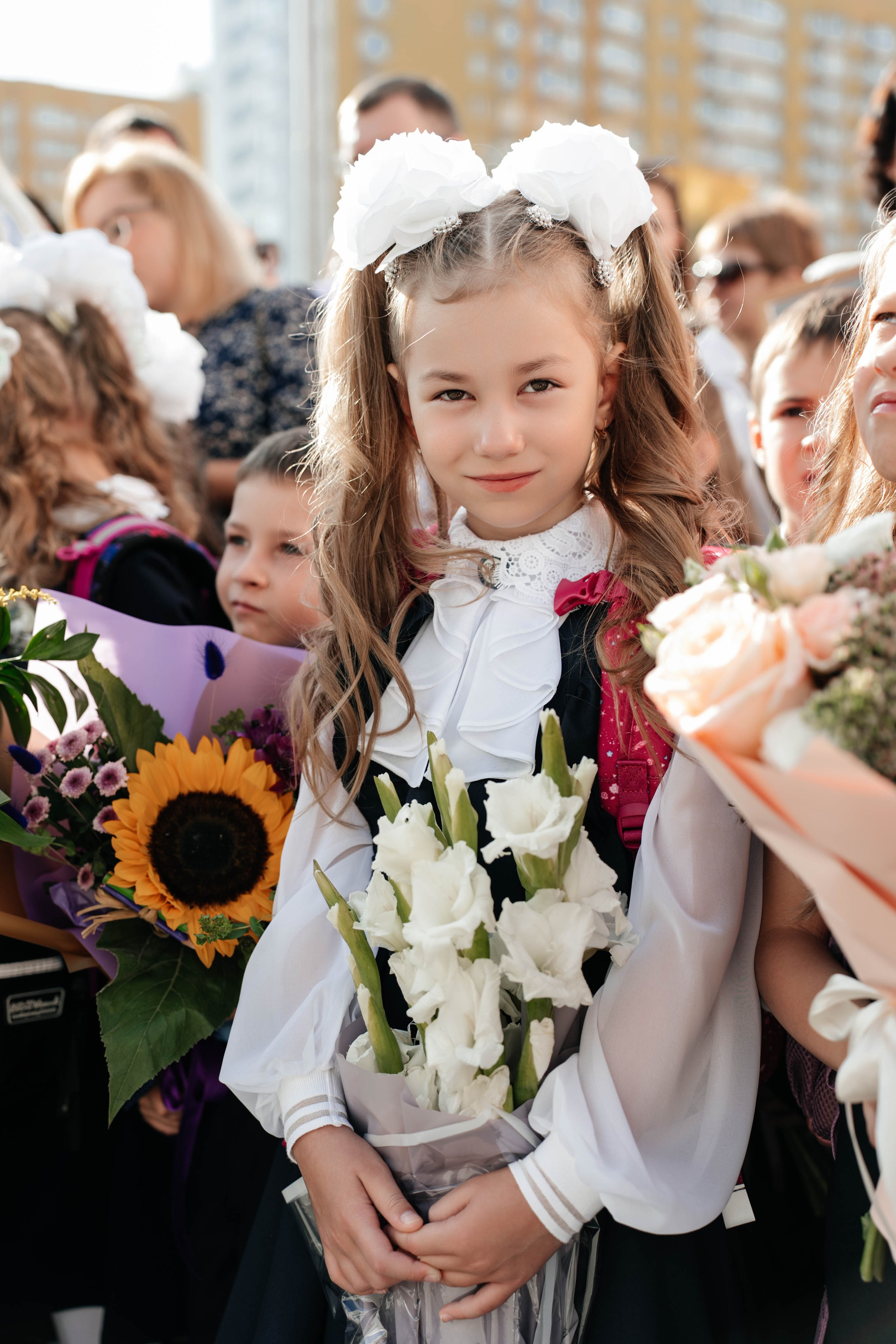 1 сентября, 1-й класс. Свадебный фотограф Москва Александра Аверкова