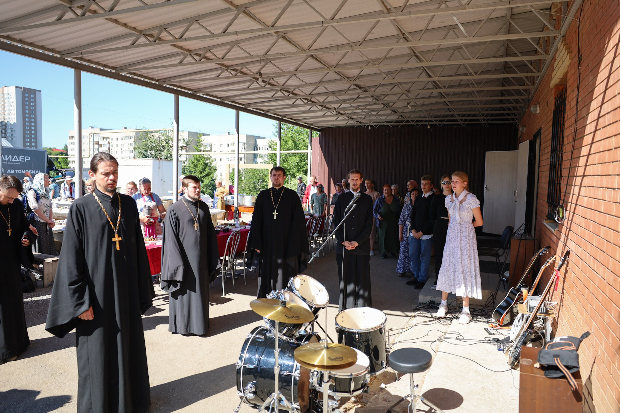 Многодневный крестный ход в Вавилов Дол. Саратовское Северо-Западное благочиние
