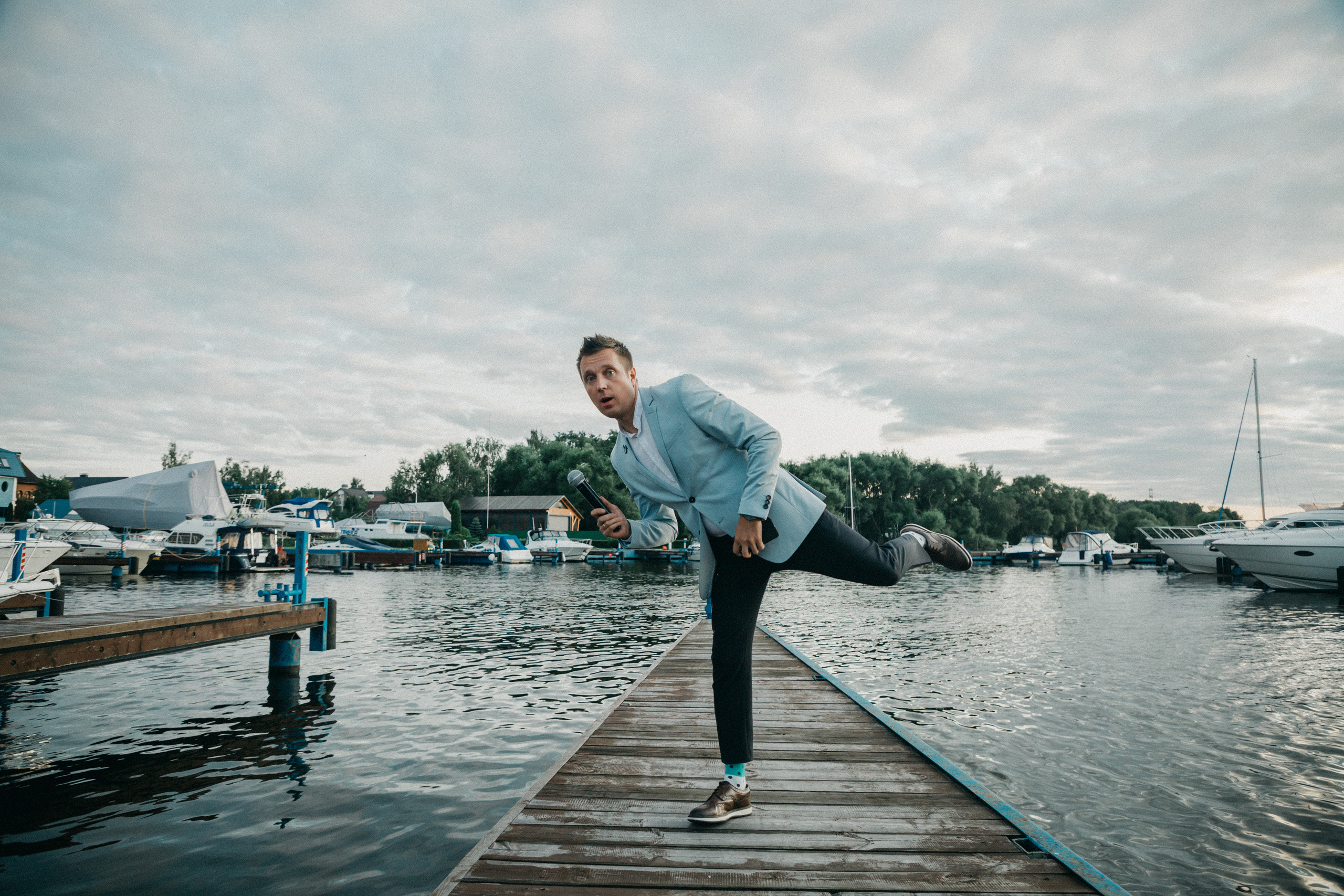 Ведущий Алексей Зубков. Ведущий на свадьбу в Москве Зубков Алексей