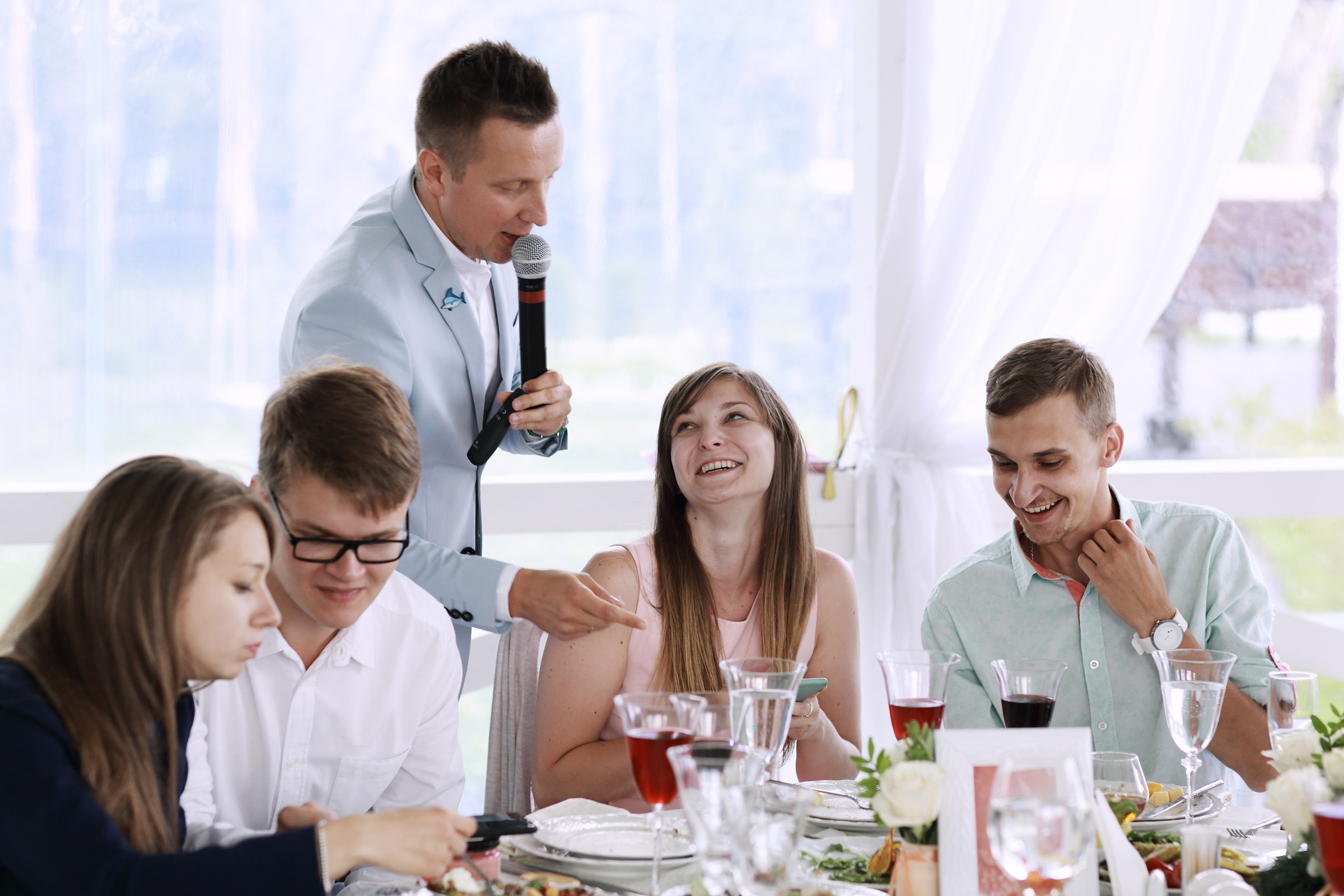 Организация свадьбы. Ведущий на свадьбу в Москве Зубков Алексей