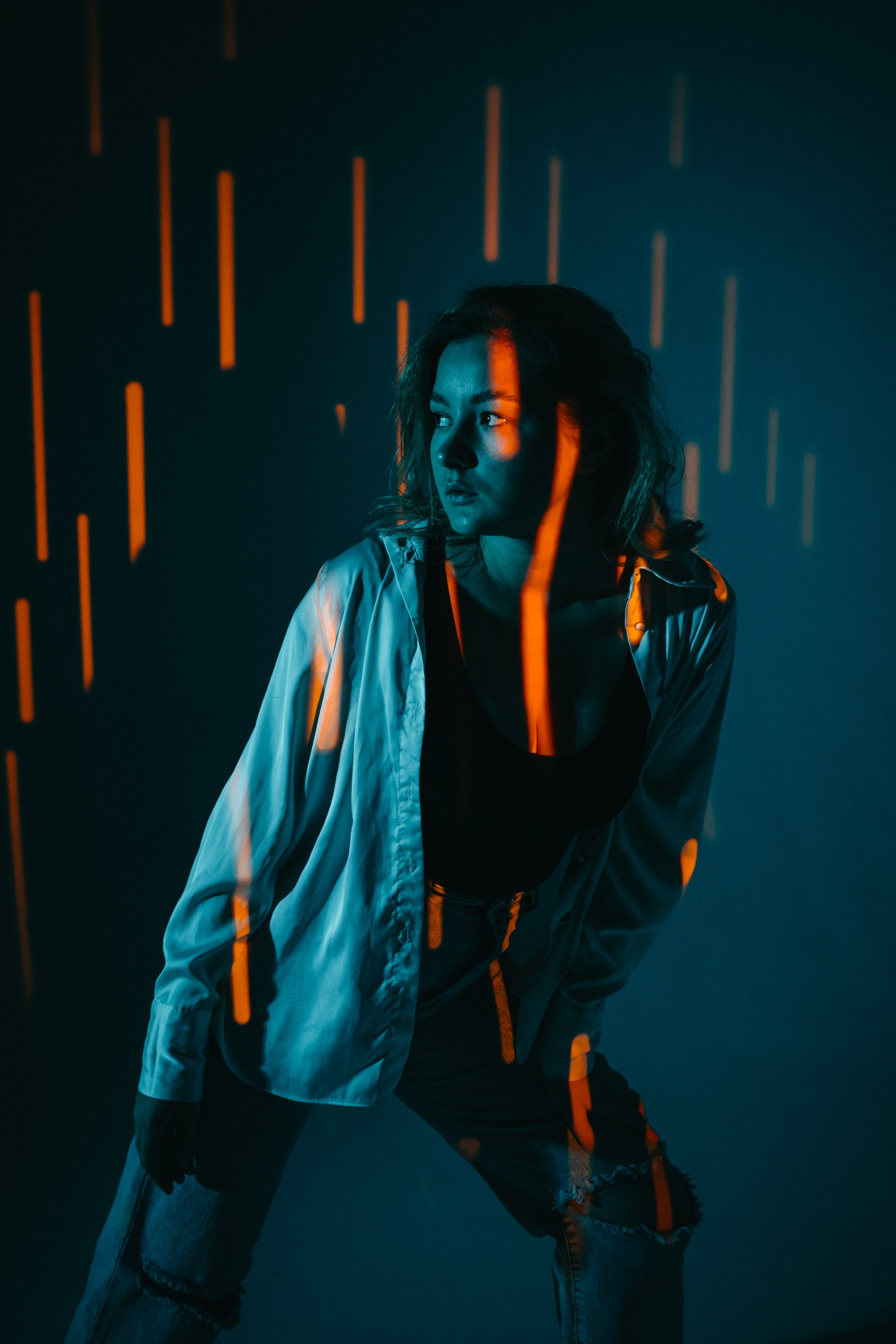 Цветной свет. Наталья. Фотограф Яна Савина