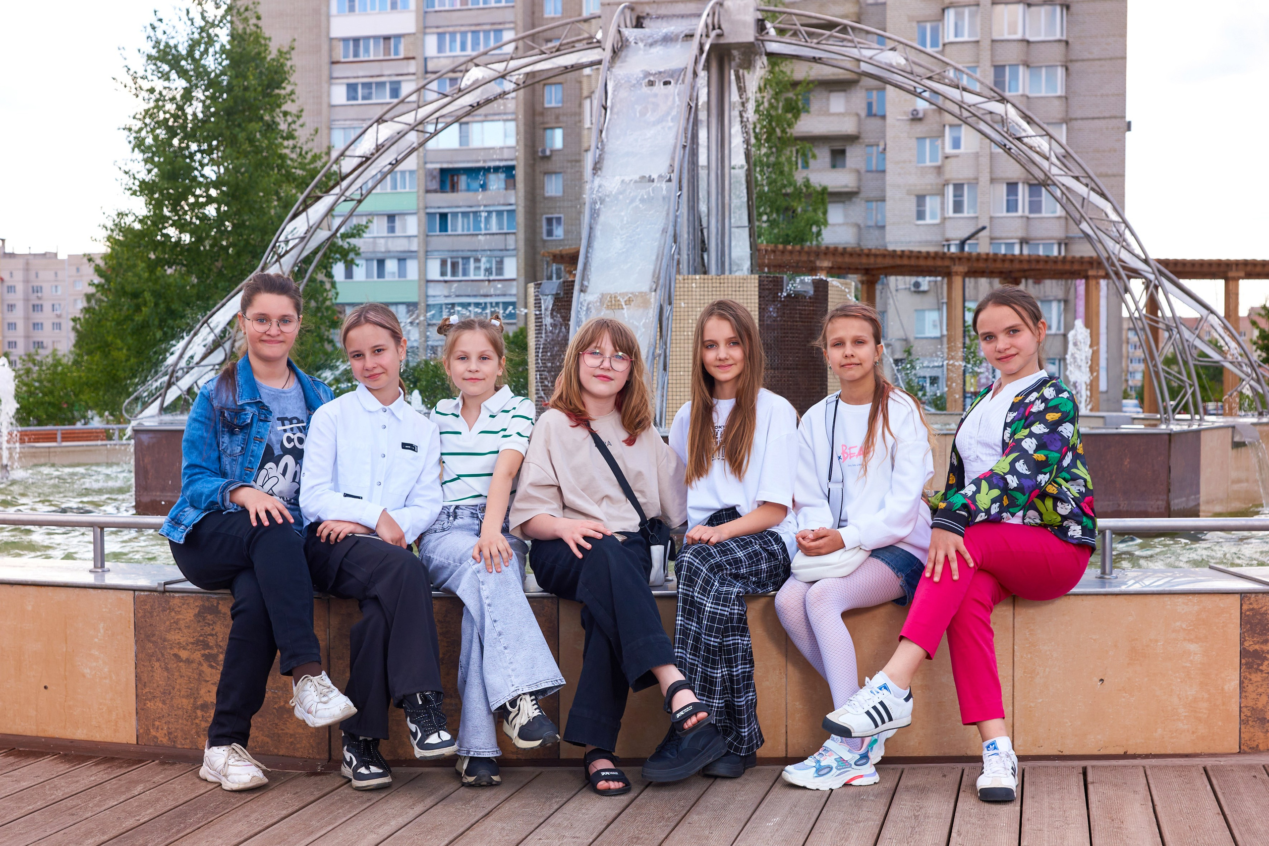 Съёмка в парке весной. 4 класс. 2024. Childrenfoto.ru