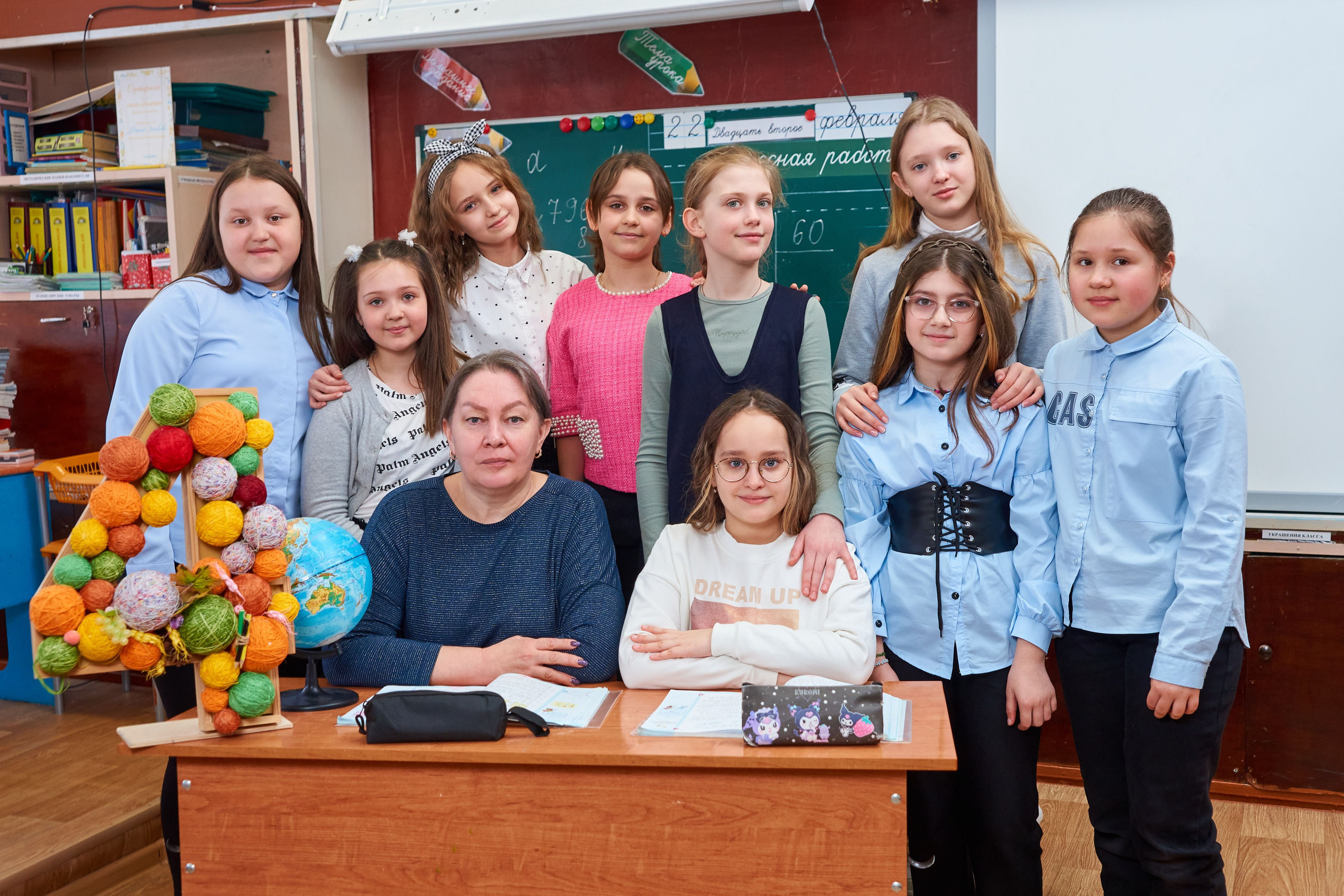 Съёмка в школе. 4 класс. Childrenfoto.ru