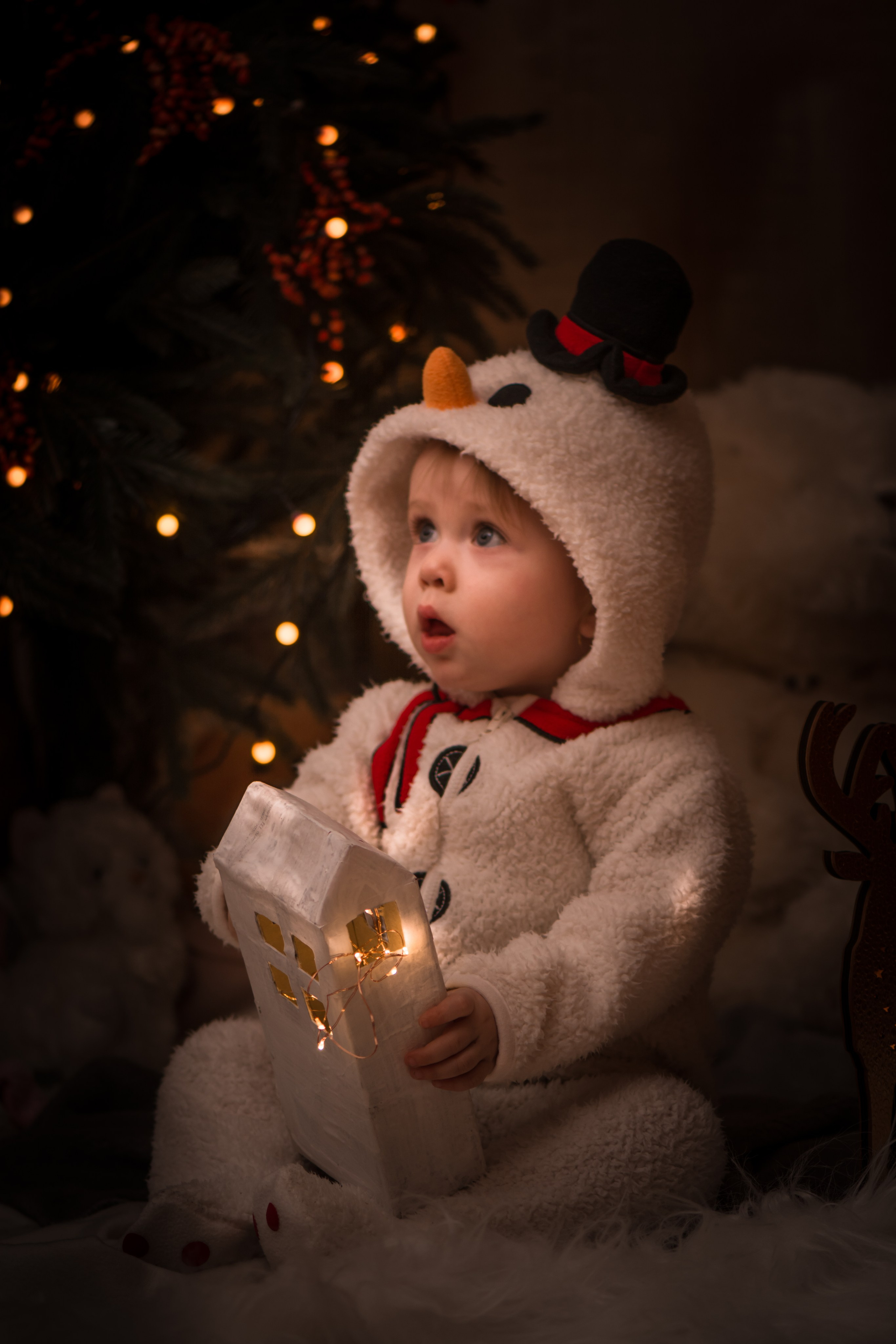 Новый год дома. Фотосессия беременности — Крылова Натали — Москва