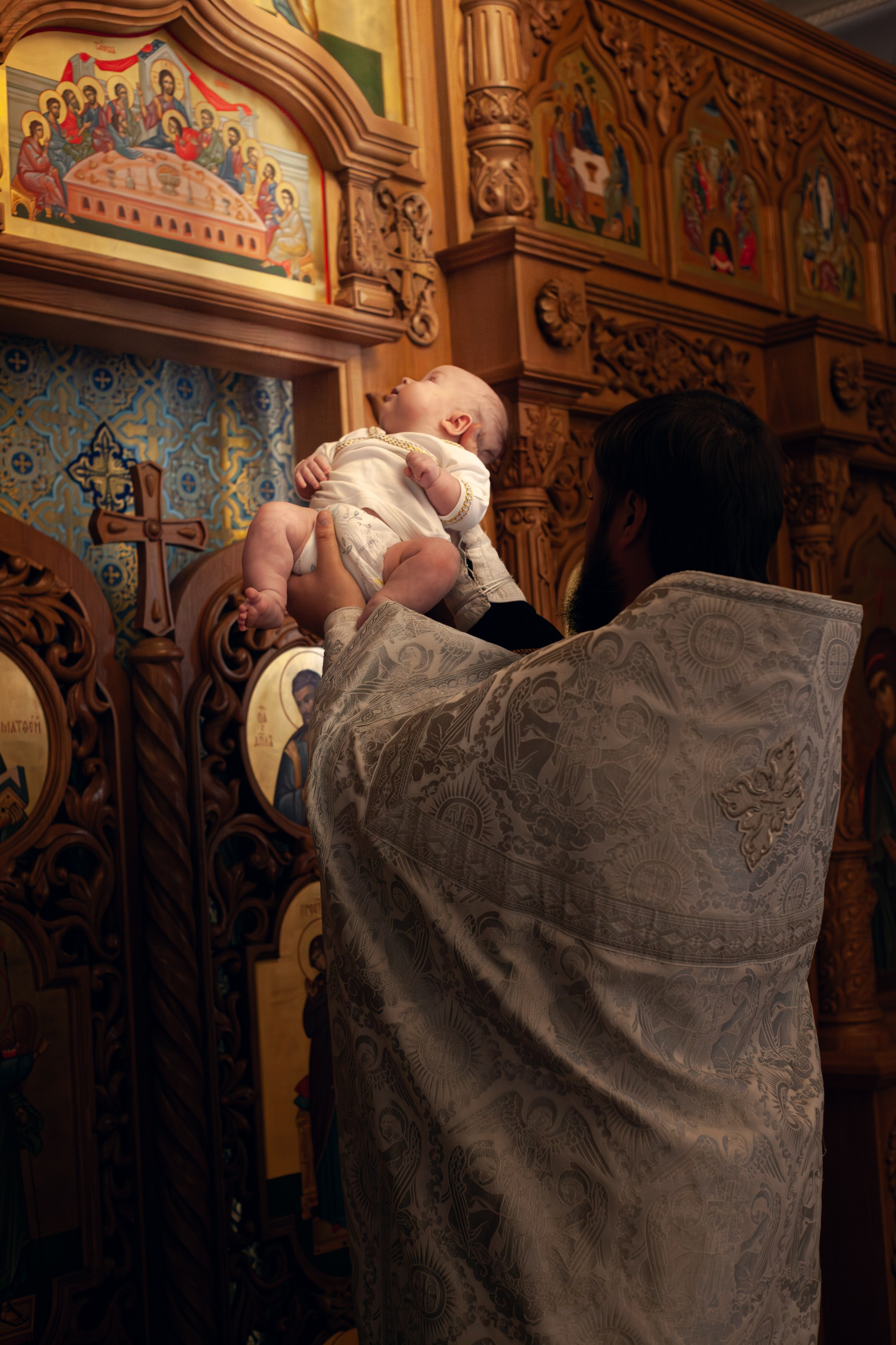 Таинство крещения. Фотограф Саша Смирнова