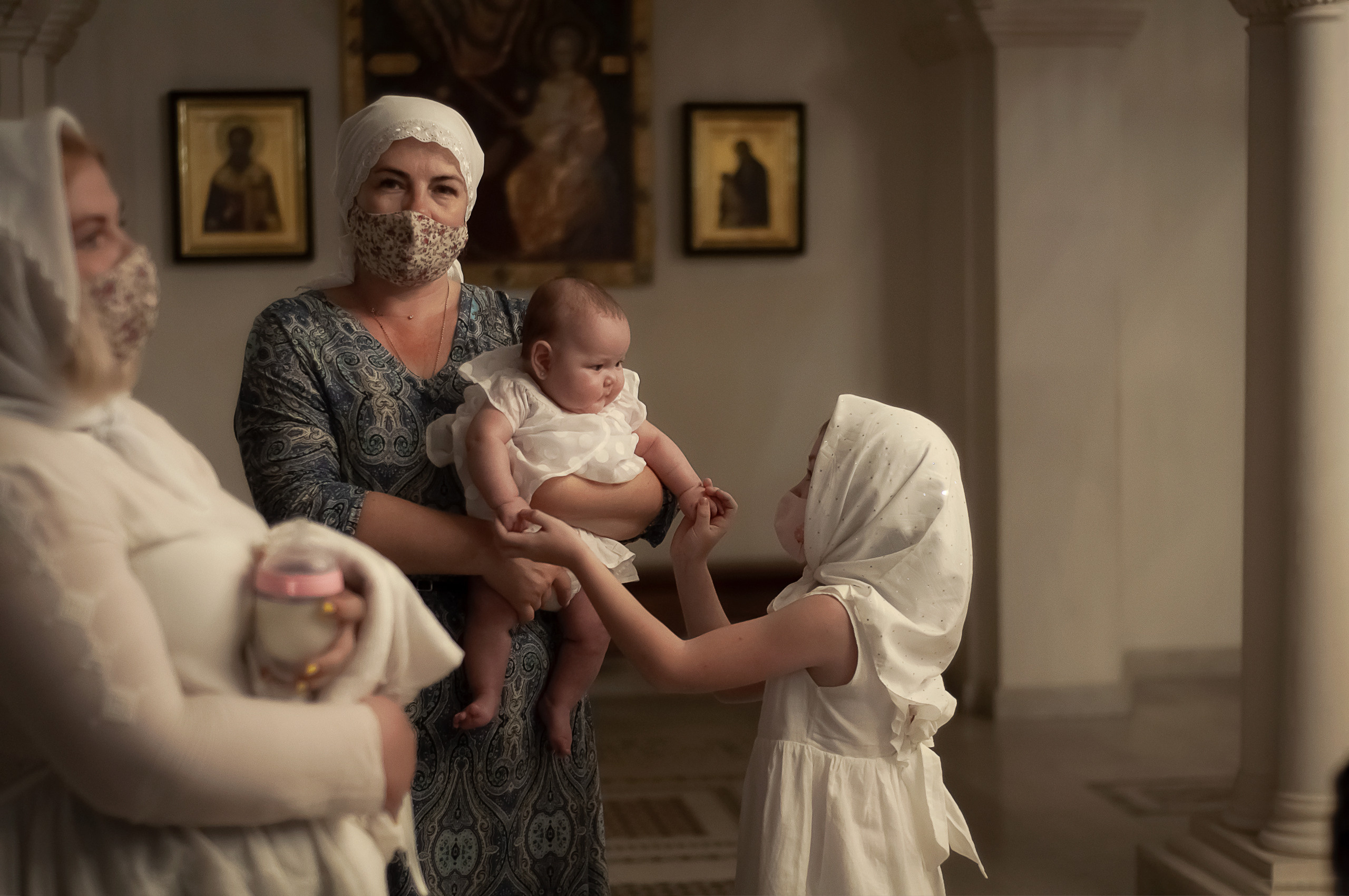 Крещение в Храме 40 мучеников Севастийских. Фотограф беременности и ньюборн в Ростове-на-Дону