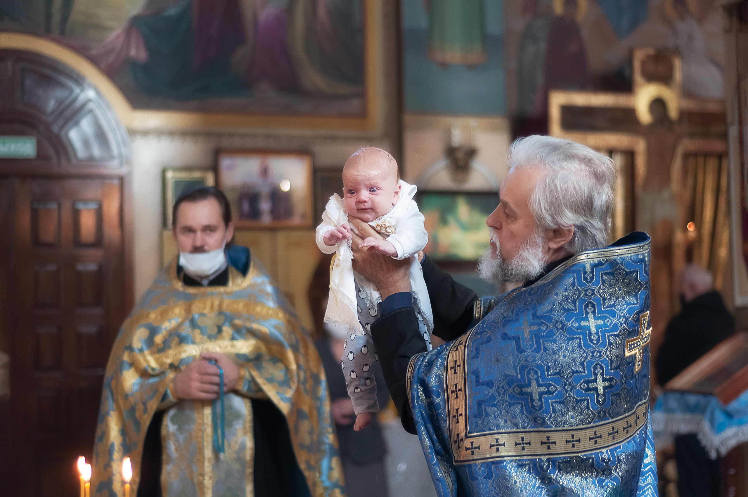 Крещение в Храме Иерусалимской Иконы Божьей Матери. Фотограф беременности и ньюборн в Ростове-на-Дону