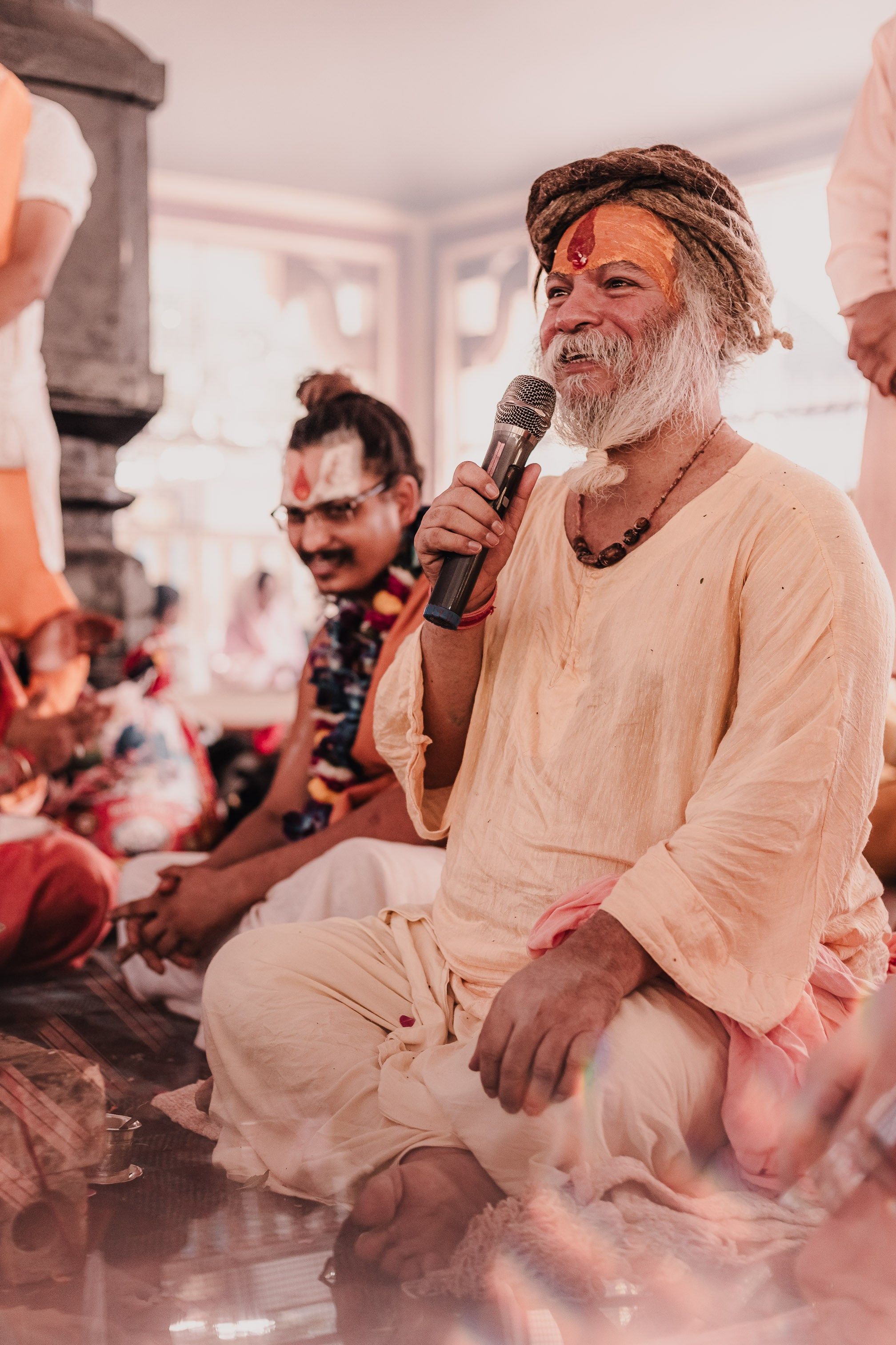 Navaratri yajna at Devraha Baba Ji ashram. Мариам Багдасарян